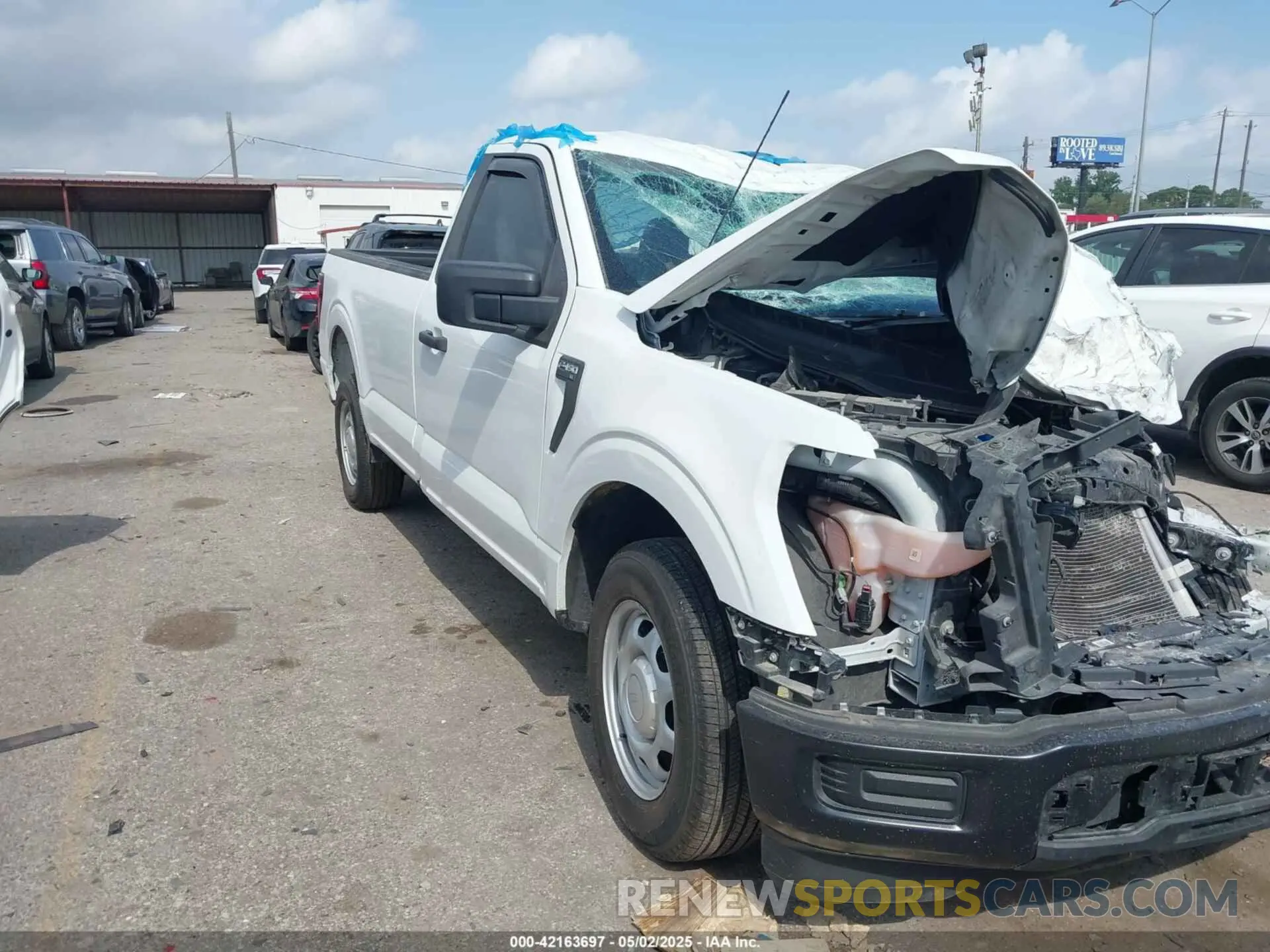 1 Photograph of a damaged car 1FTMF1KP0RKD49211 FORD F-150 2024