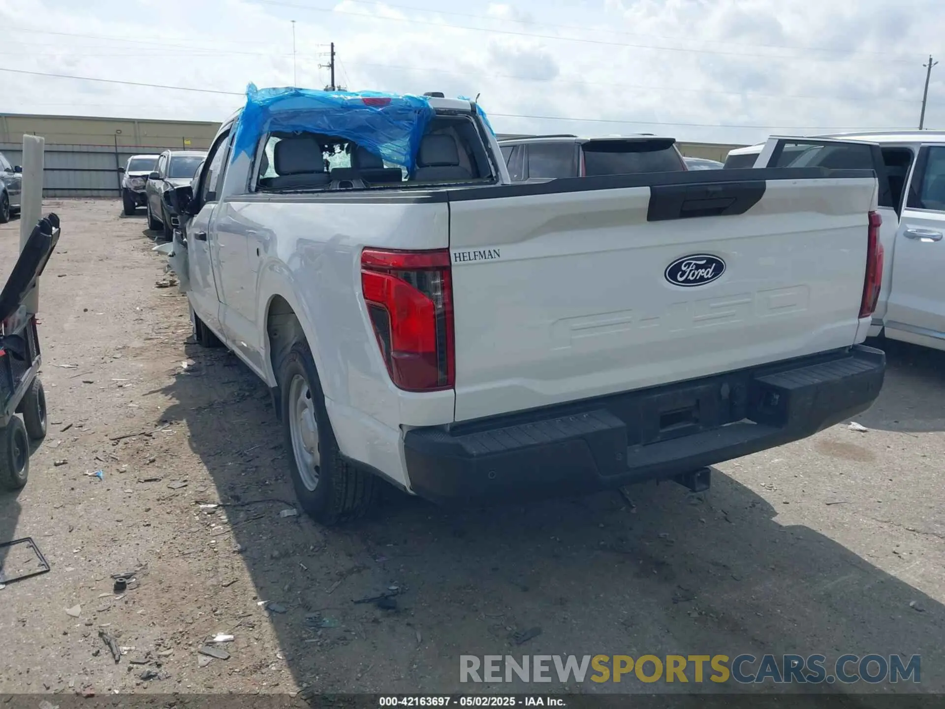 3 Photograph of a damaged car 1FTMF1KP0RKD49211 FORD F-150 2024