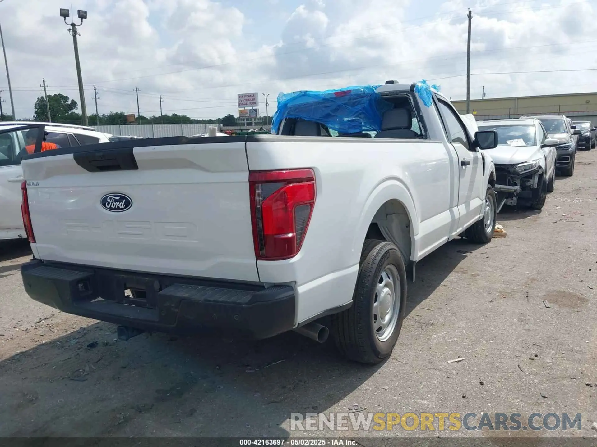 4 Photograph of a damaged car 1FTMF1KP0RKD49211 FORD F-150 2024
