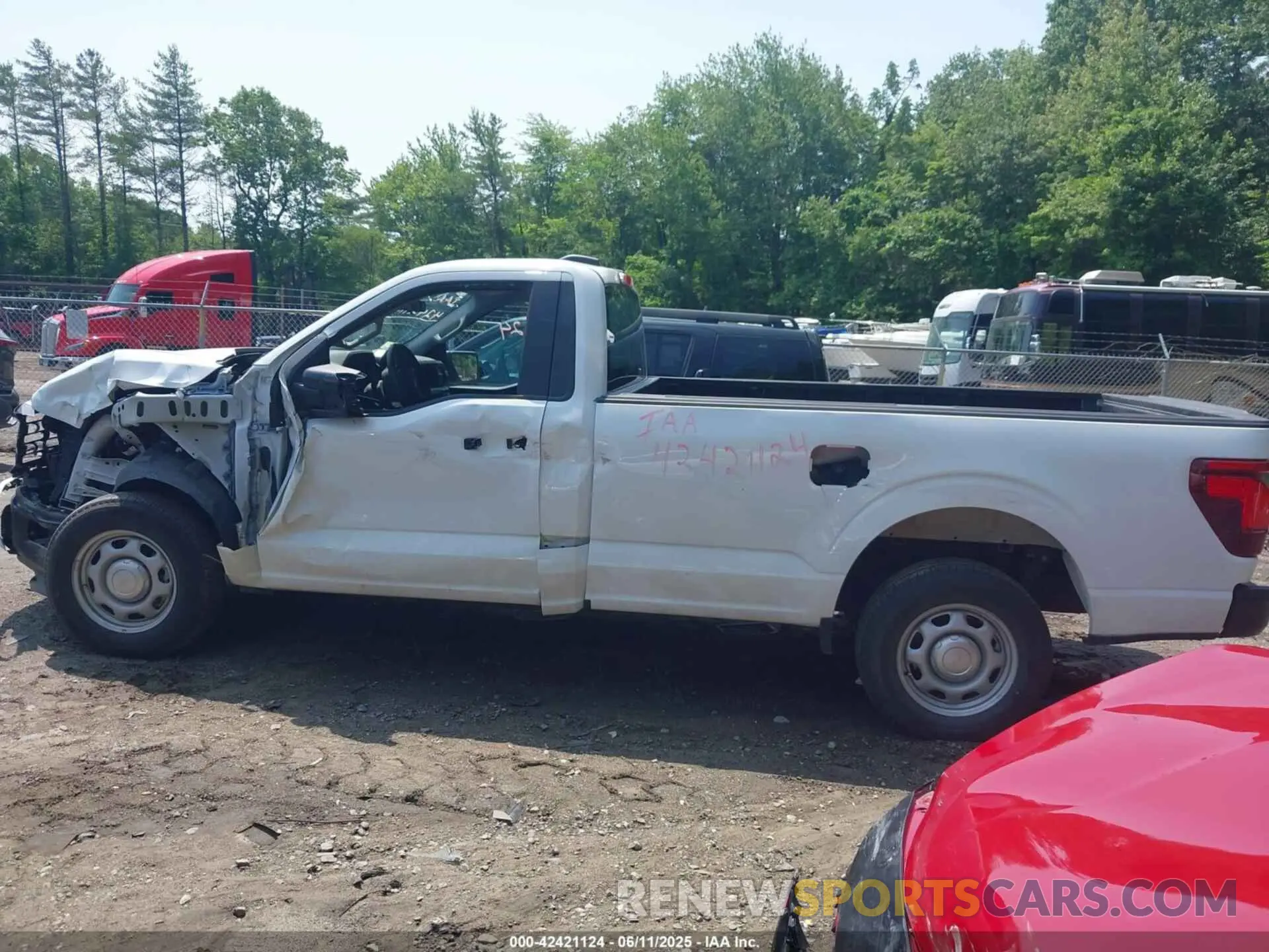 14 Фотография поврежденного автомобиля 1FTMF1KP6RKD42523 FORD F-150 2024