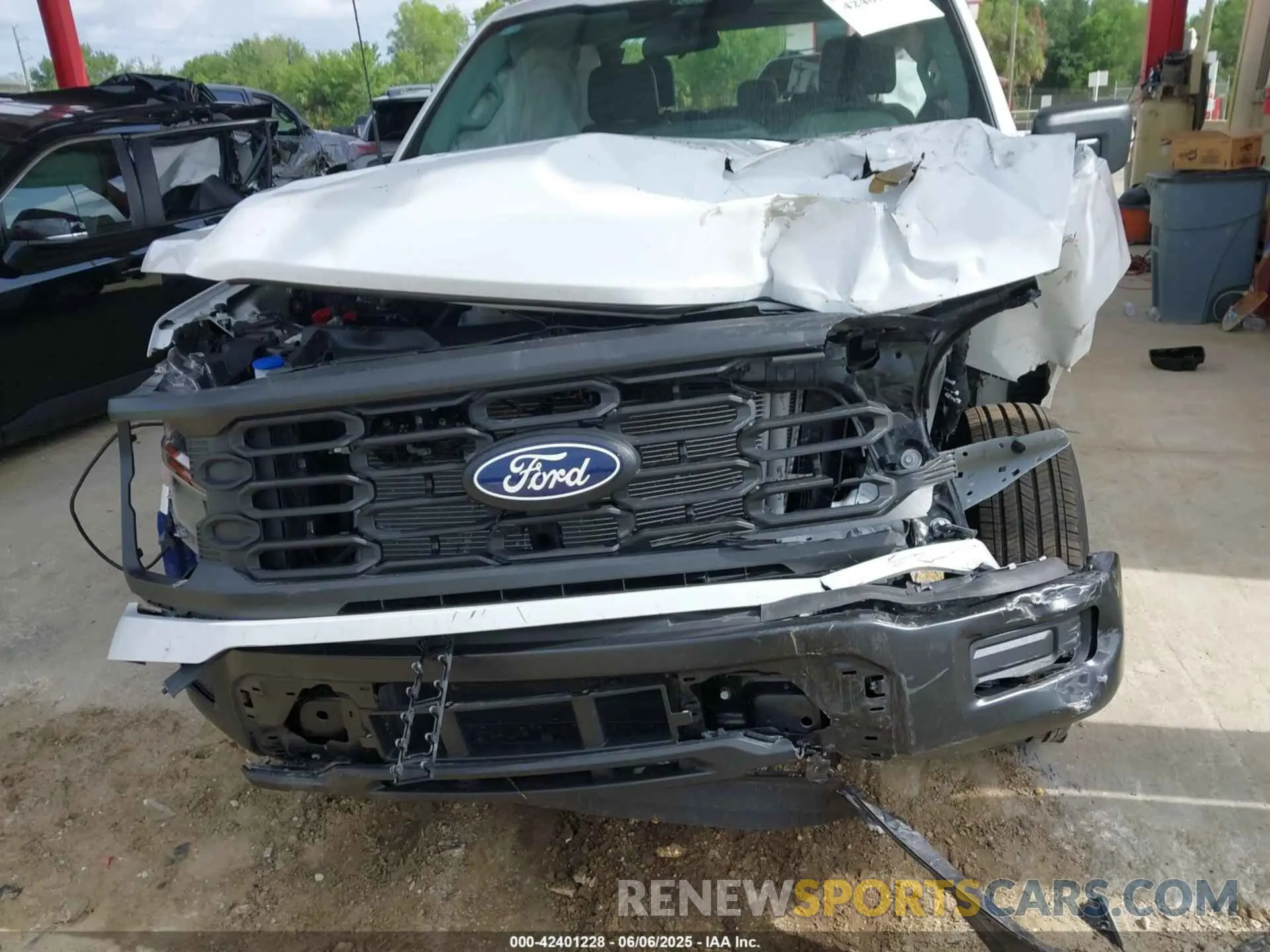6 Photograph of a damaged car 1FTMF1KP9RKE39974 FORD F-150 2024