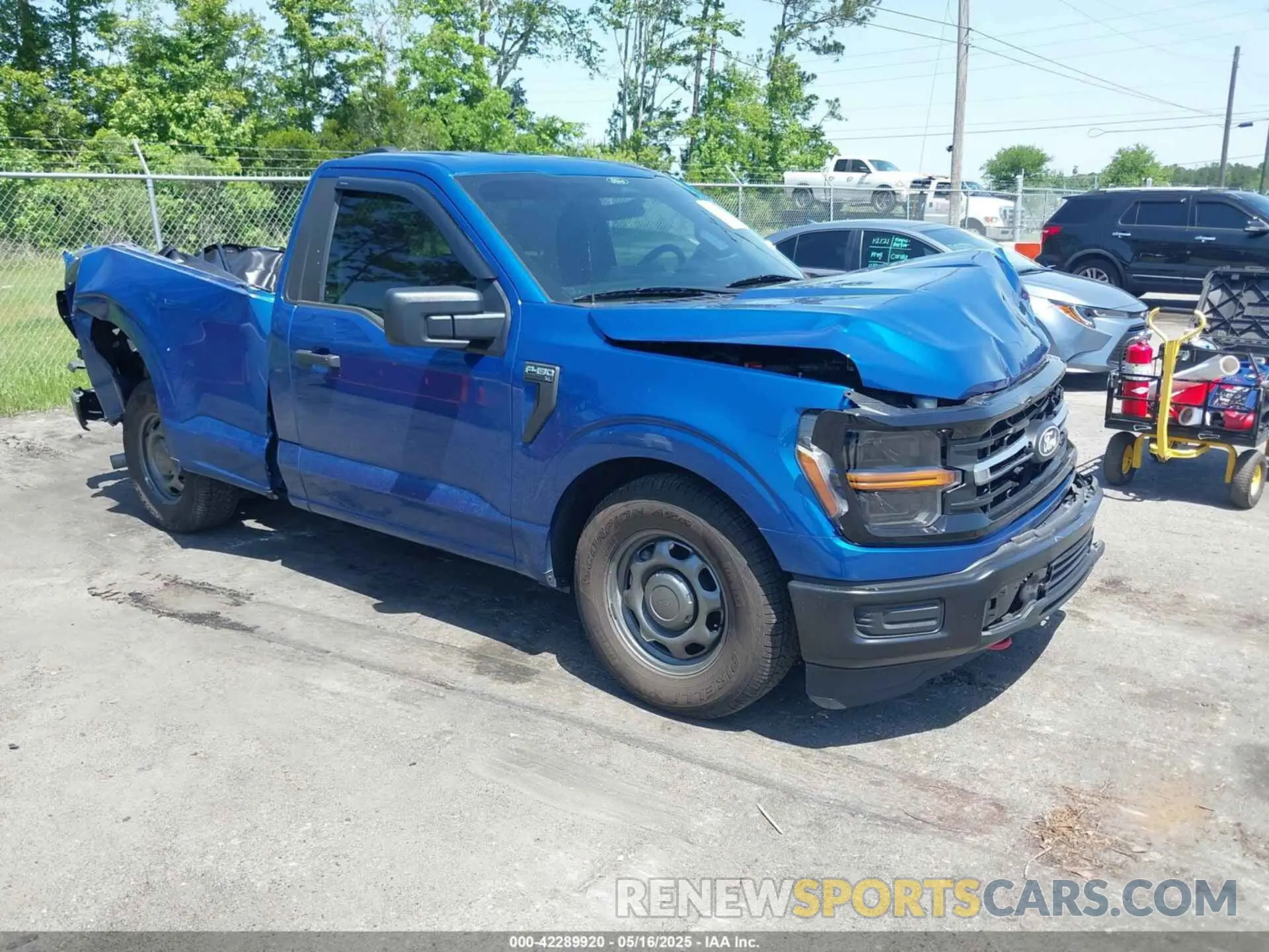 1 Фотография поврежденного автомобиля 1FTMF1L51RKD18885 FORD F-150 2024