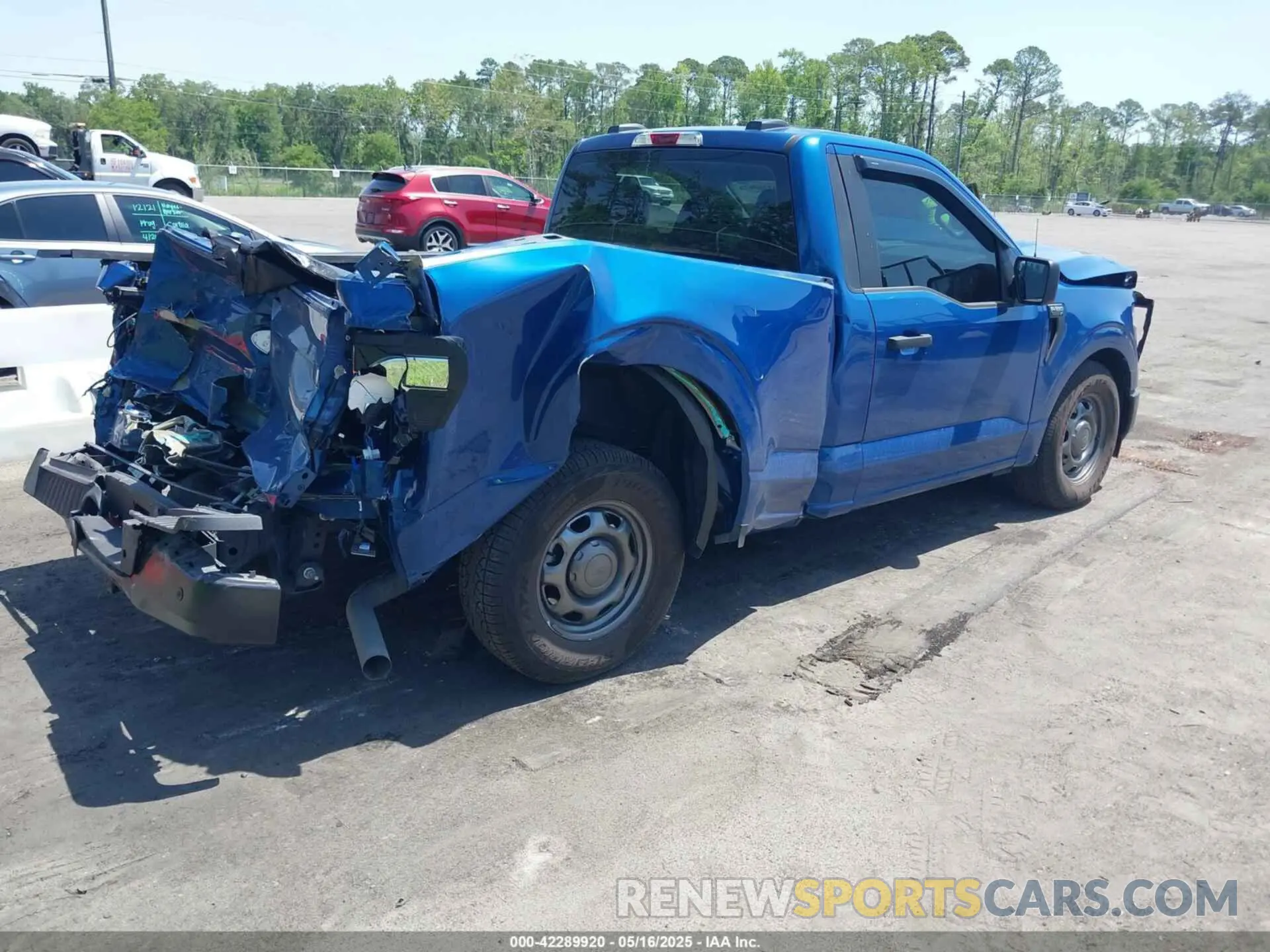 4 Фотография поврежденного автомобиля 1FTMF1L51RKD18885 FORD F-150 2024