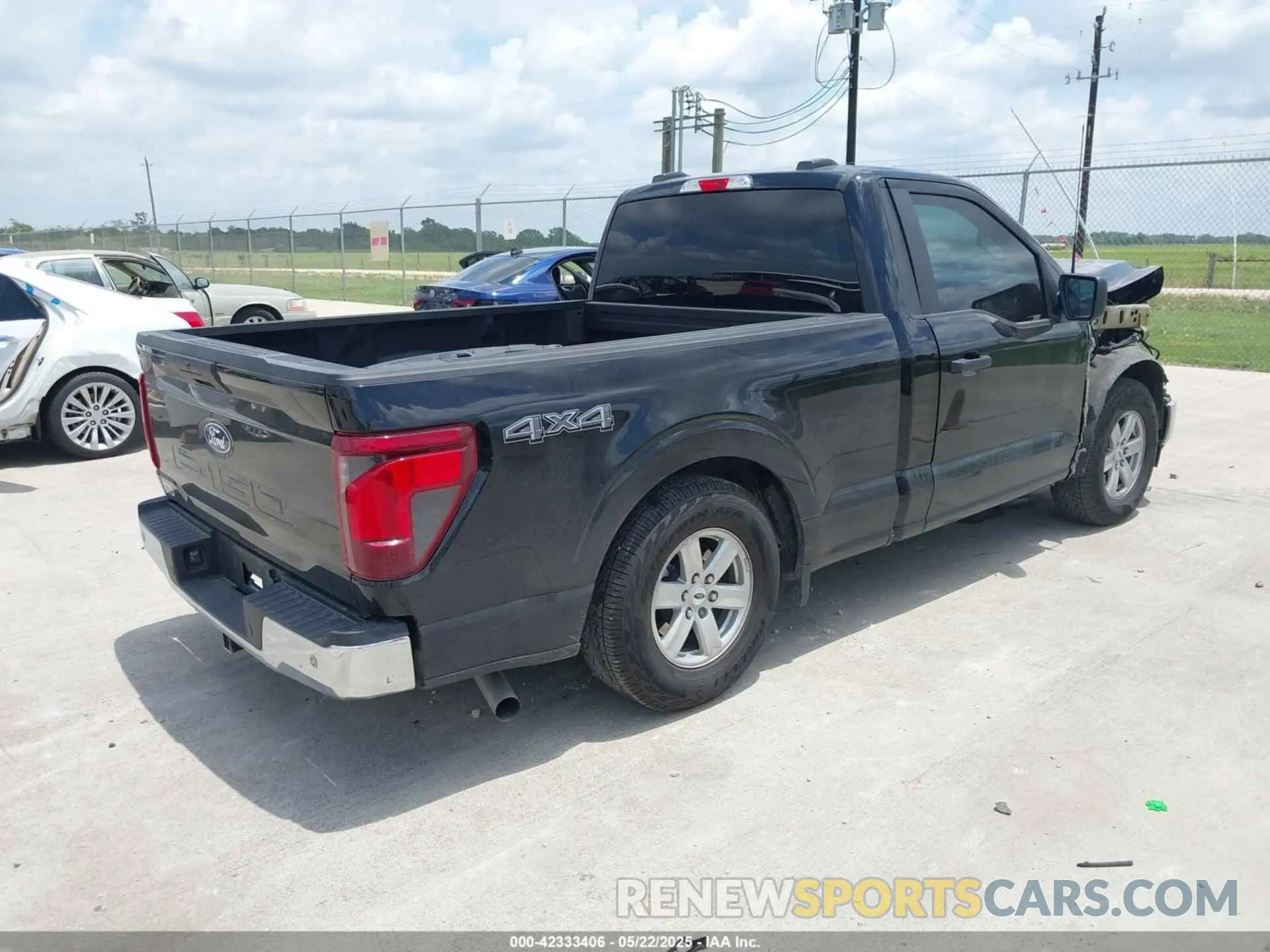 4 Фотография поврежденного автомобиля 1FTMF1L51RKE68012 FORD F-150 2024