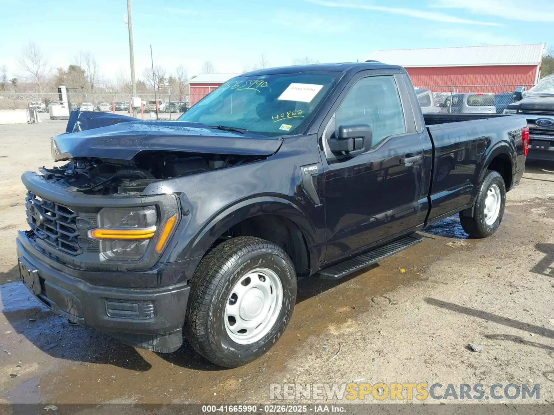 2 Photograph of a damaged car 1FTMF1LP5RKE40862 FORD F-150 2024