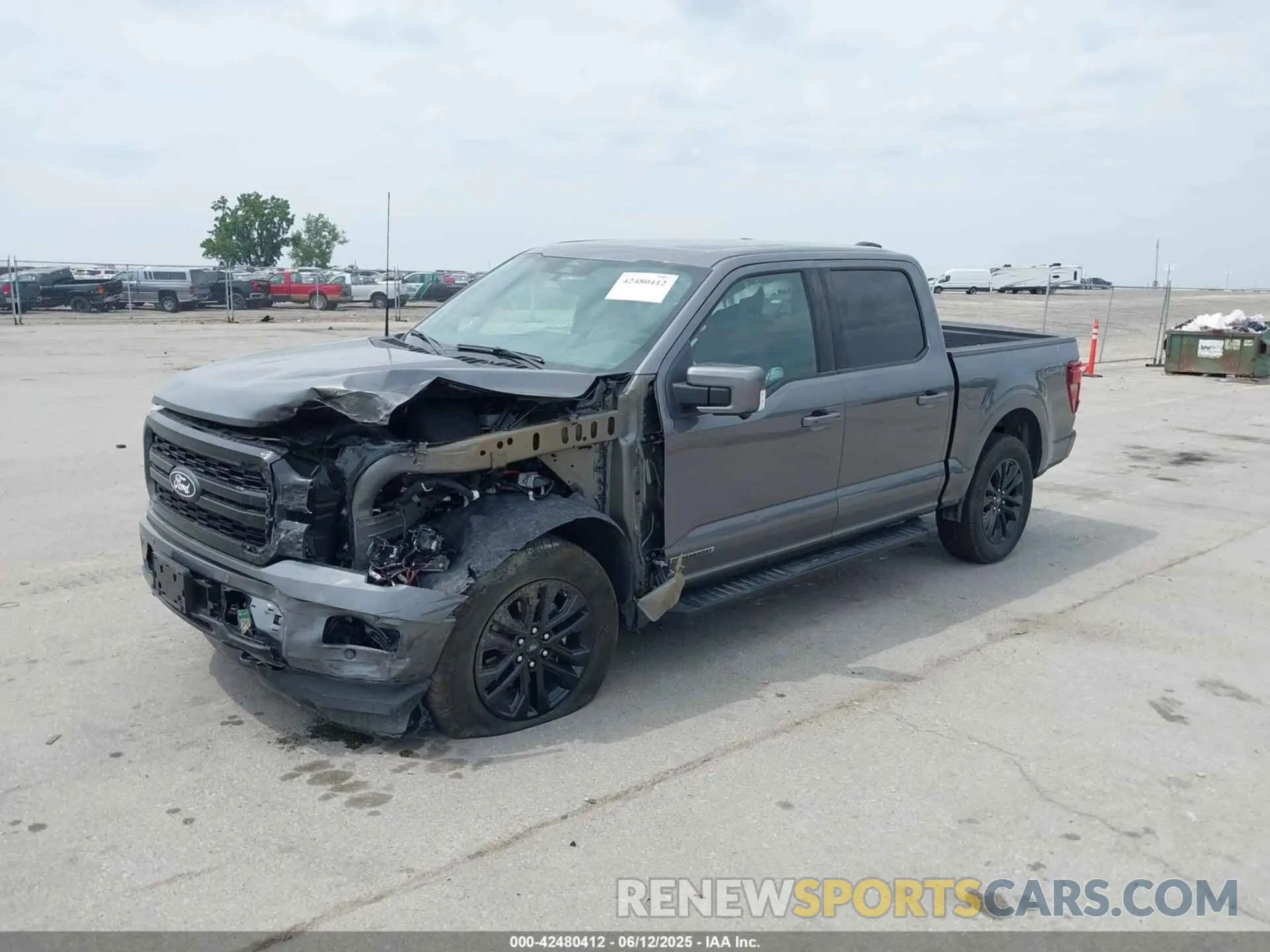 2 Photograph of a damaged car 1FTFW5LD9SFA37472 FORD F-150 2025