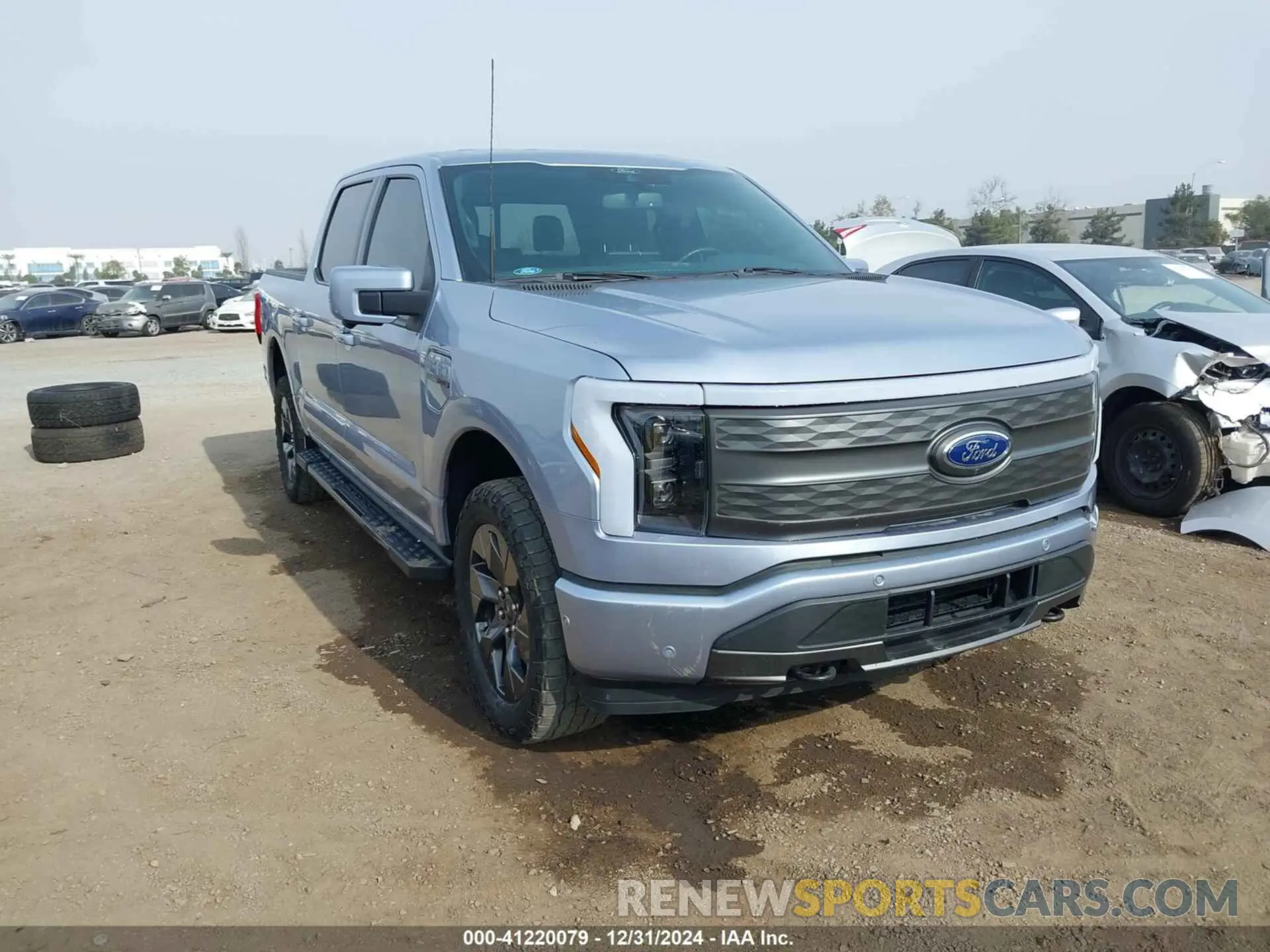 1 Photograph of a damaged car 1FTVW1EL0NWG16234 FORD F-150 LIGHTNING 2022