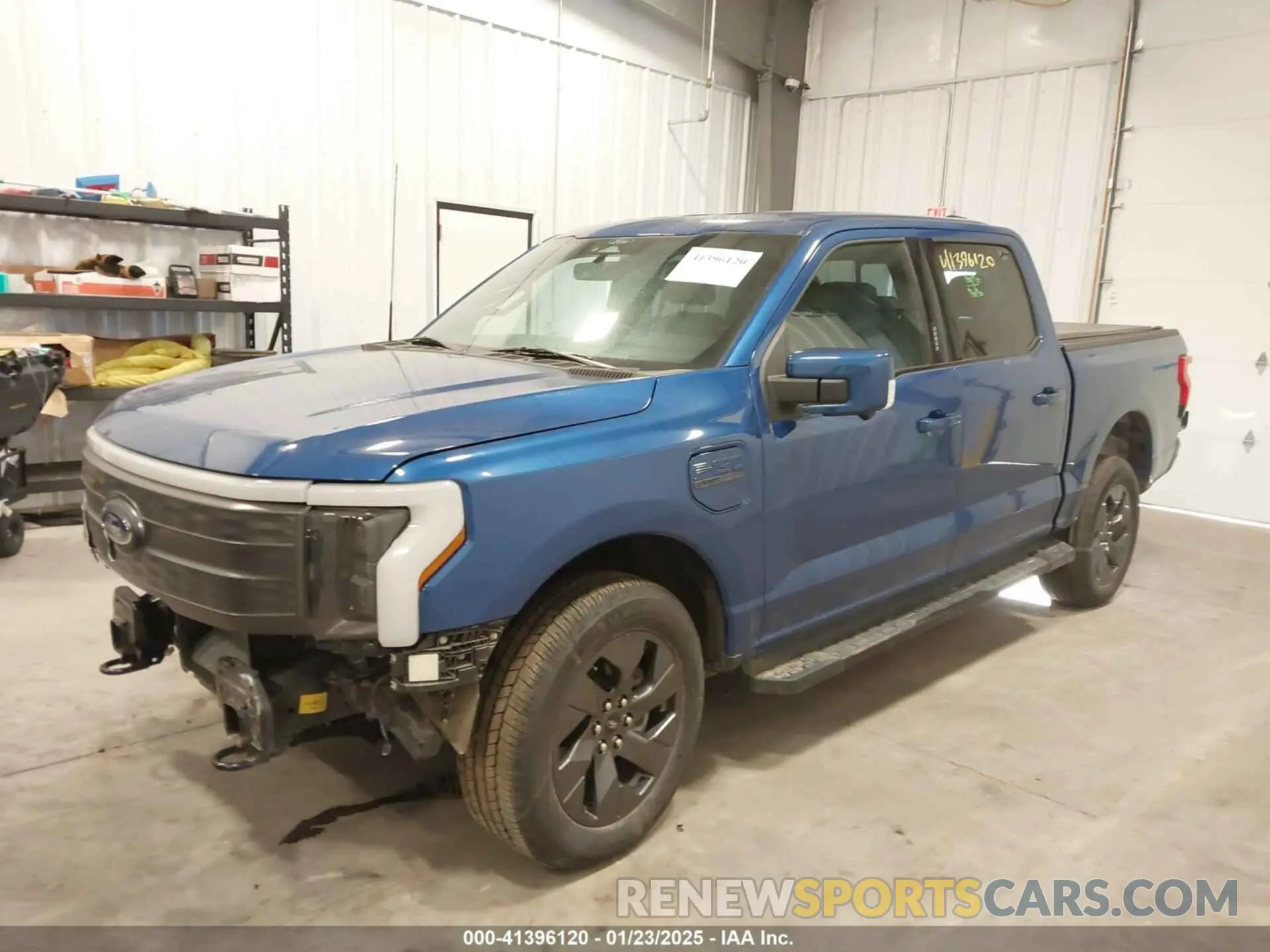 2 Фотография поврежденного автомобиля 1FTVW1EL7NWG15923 FORD F-150 LIGHTNING 2022