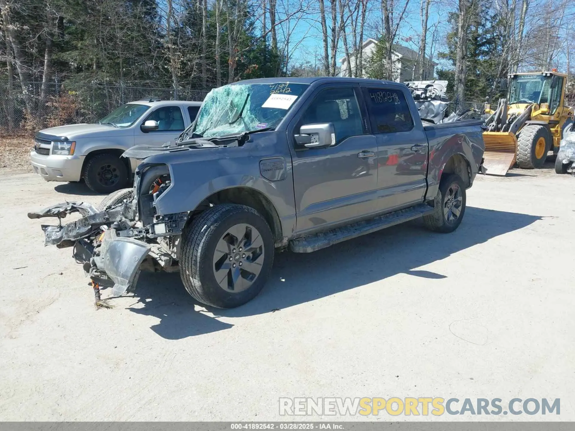 2 Фотография поврежденного автомобиля 1FTVW1EV4NWG03679 FORD F-150 LIGHTNING 2022