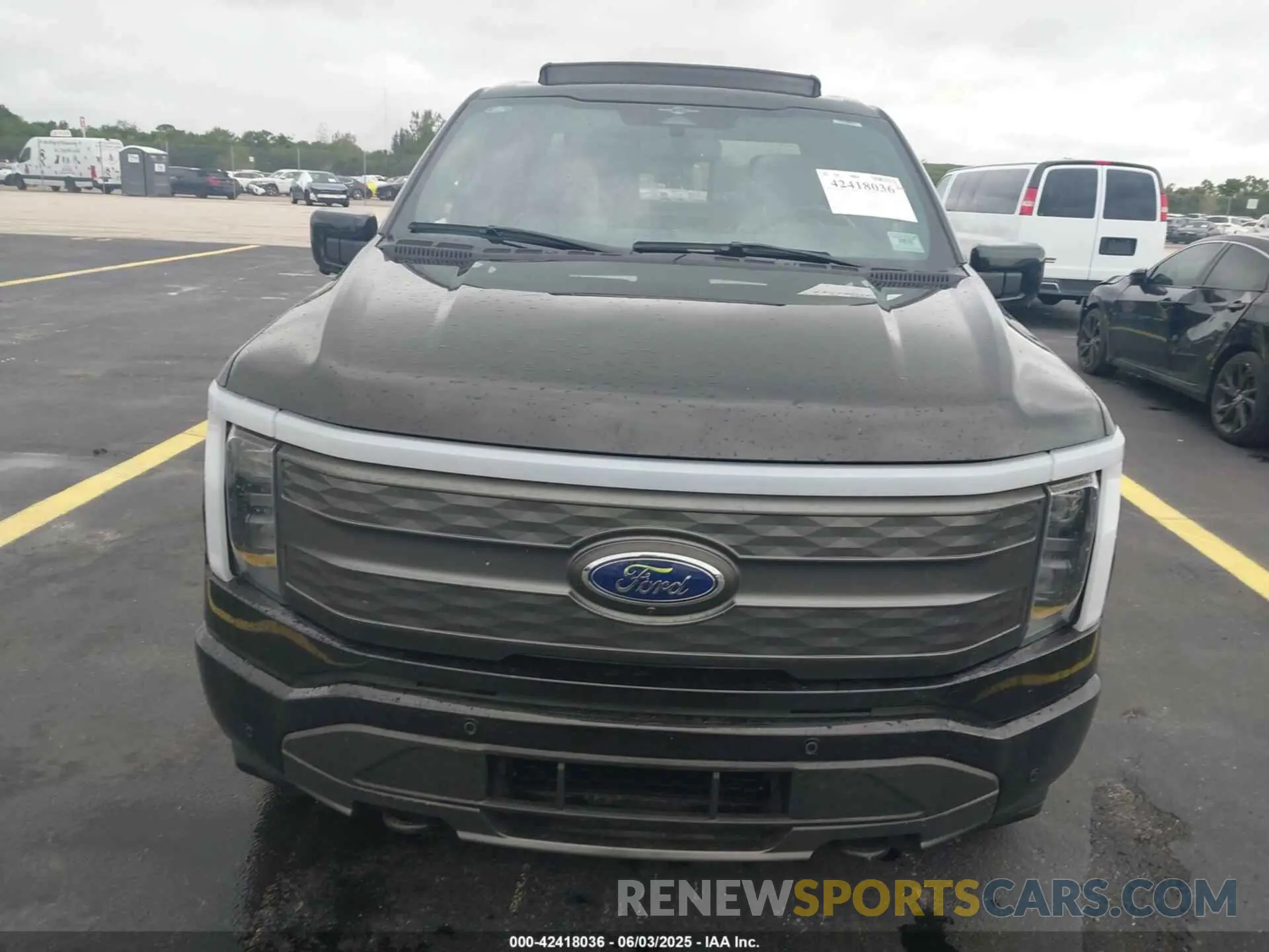 11 Photograph of a damaged car 1FT6W1EV3PWG08587 FORD F-150 LIGHTNING 2023