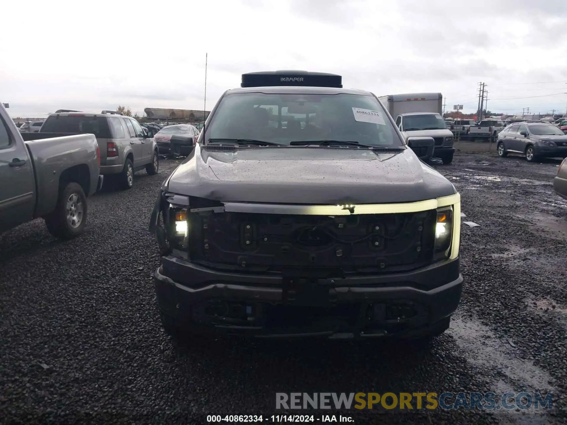 13 Фотография поврежденного автомобиля 1FT6W1EV6PWG26596 FORD F-150 LIGHTNING 2023