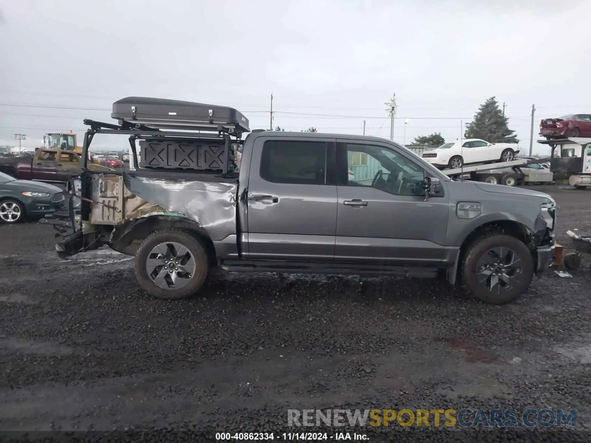 14 Фотография поврежденного автомобиля 1FT6W1EV6PWG26596 FORD F-150 LIGHTNING 2023