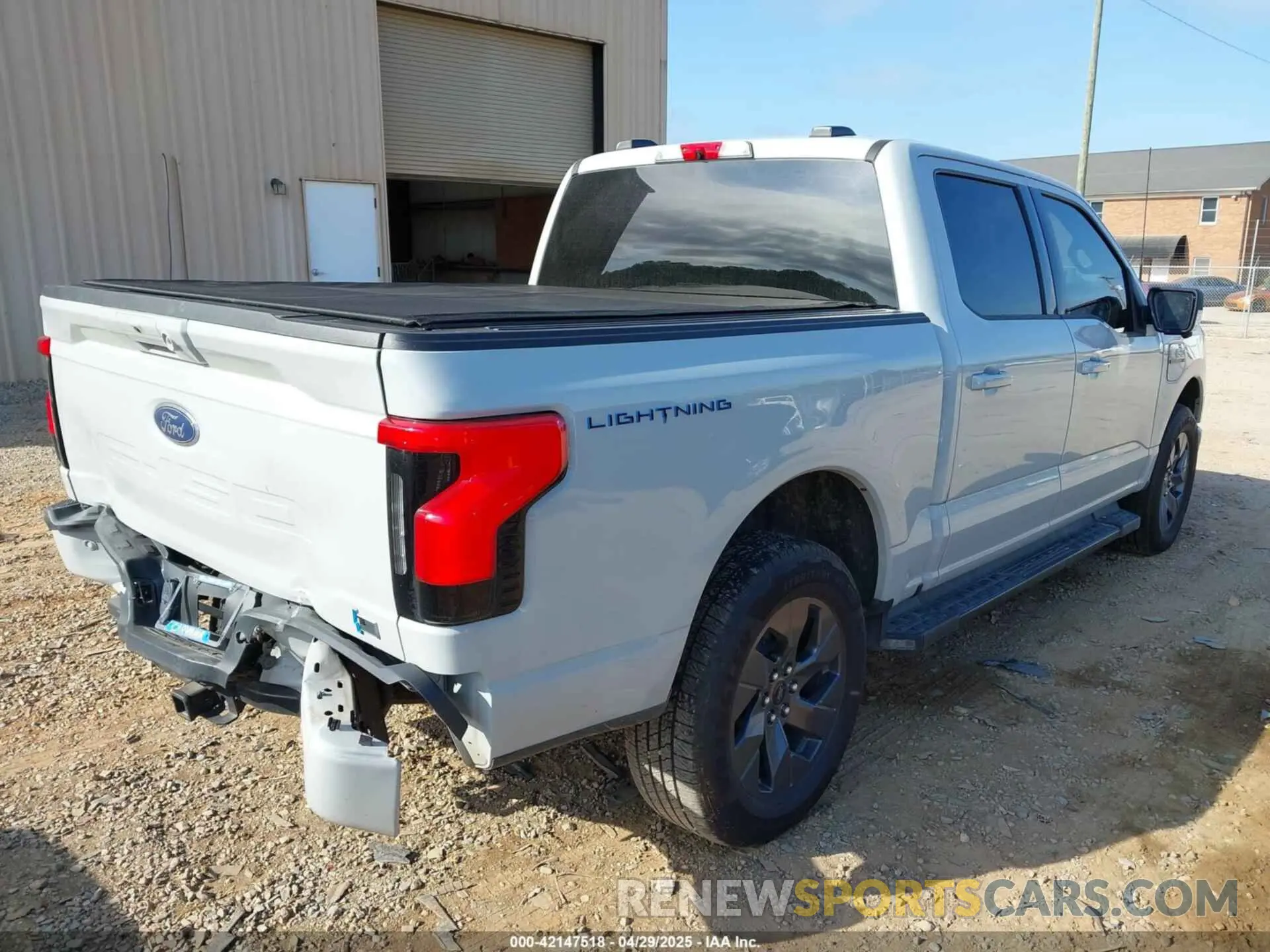 4 Photograph of a damaged car 1FT6W1EV8PWG42878 FORD F-150 LIGHTNING 2023
