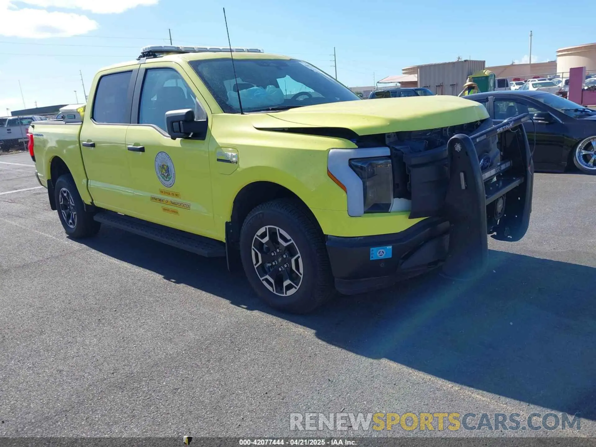 1 Фотография поврежденного автомобиля 1FTVW1EL6PWG09856 FORD F-150 LIGHTNING 2023