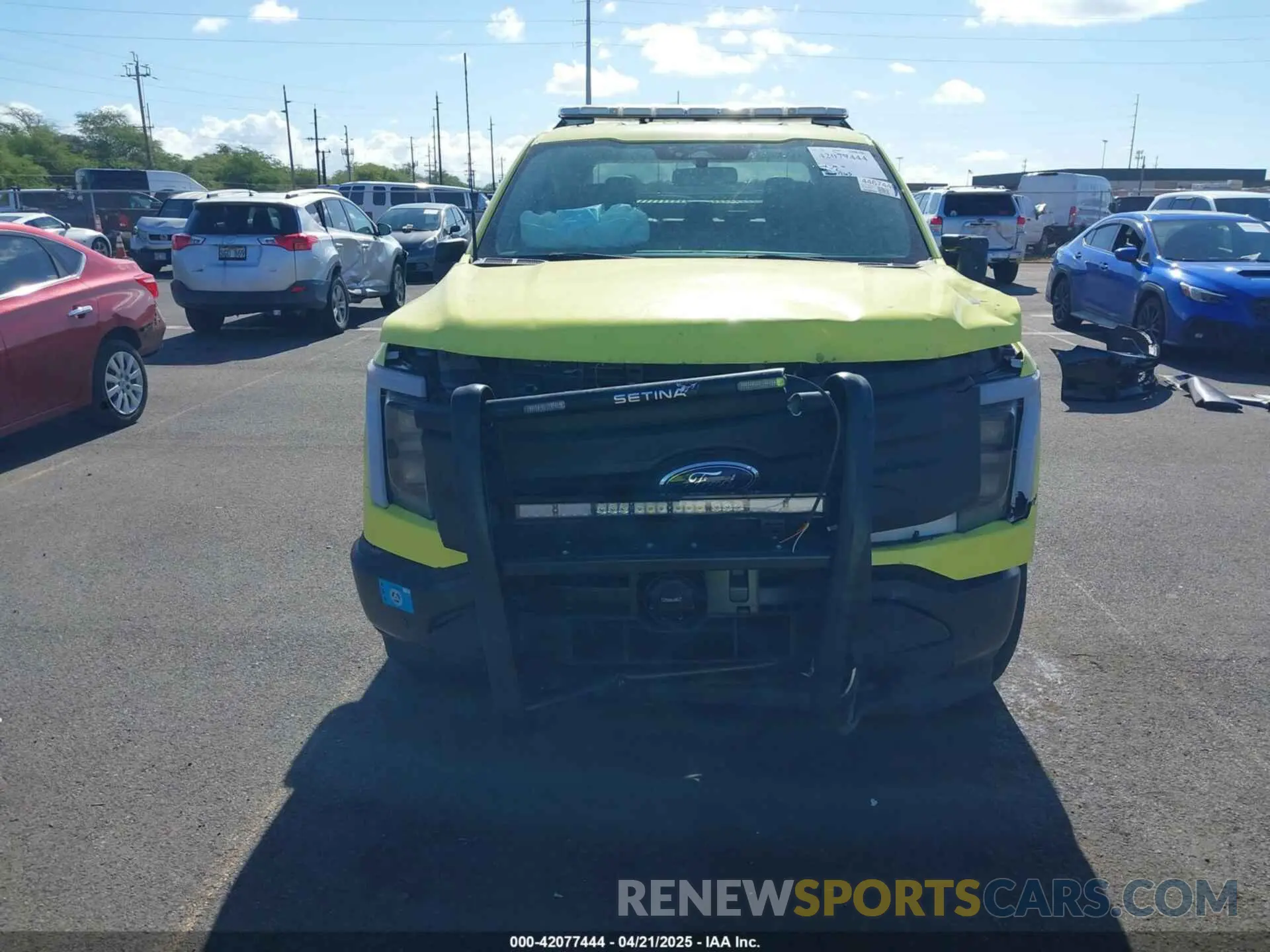 11 Фотография поврежденного автомобиля 1FTVW1EL6PWG09856 FORD F-150 LIGHTNING 2023