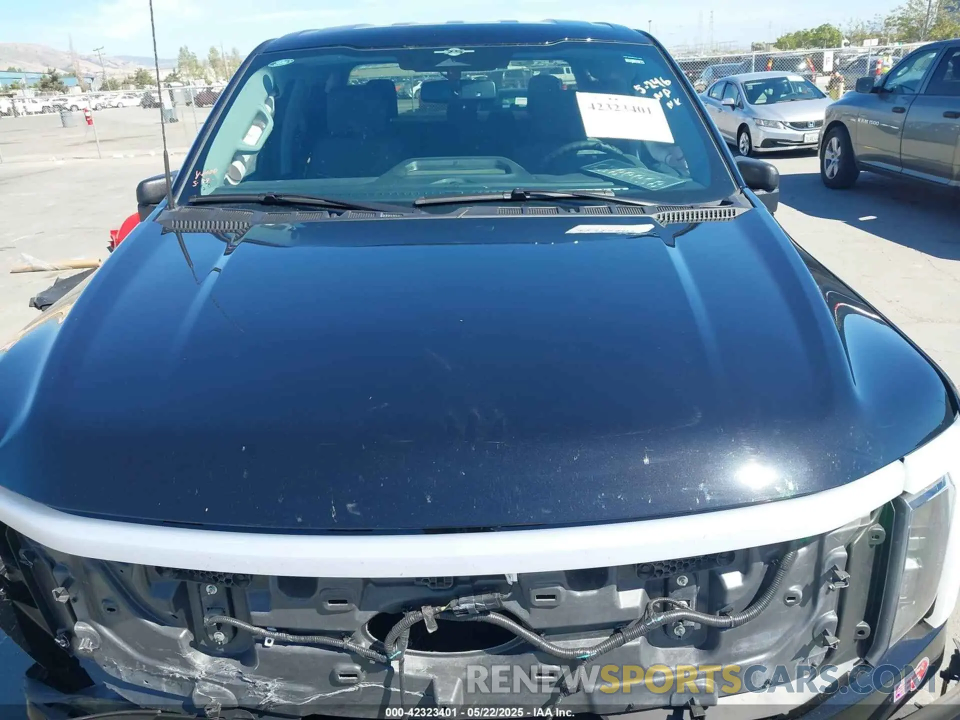 10 Фотография поврежденного автомобиля 1FTVW1EL6PWG60080 FORD F-150 LIGHTNING 2023