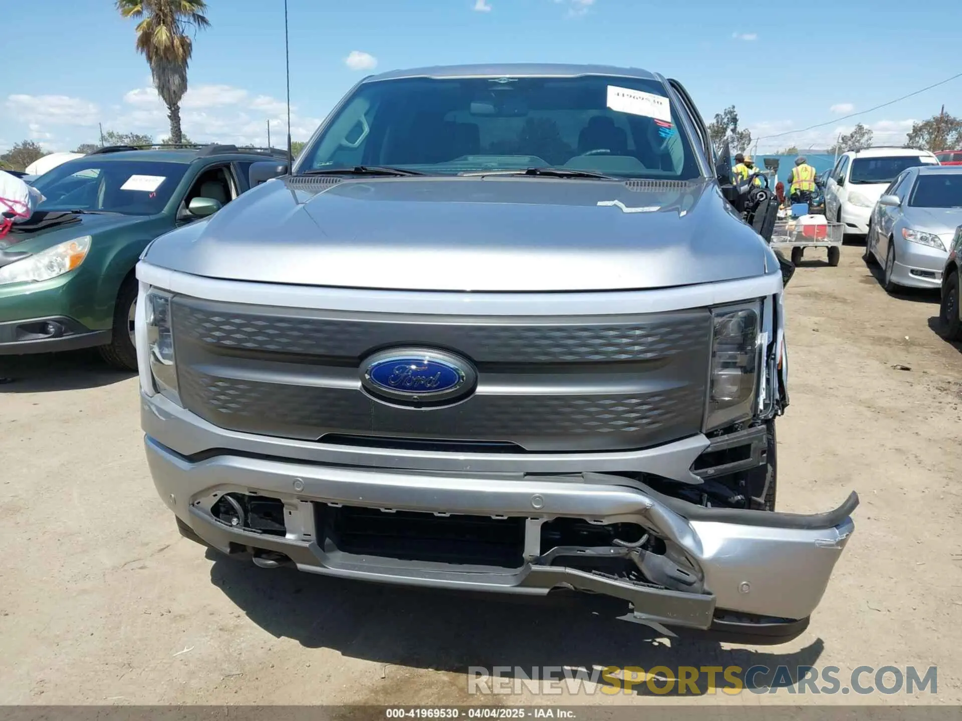 13 Фотография поврежденного автомобиля 1FTVW1ELXPWG36980 FORD F-150 LIGHTNING 2023