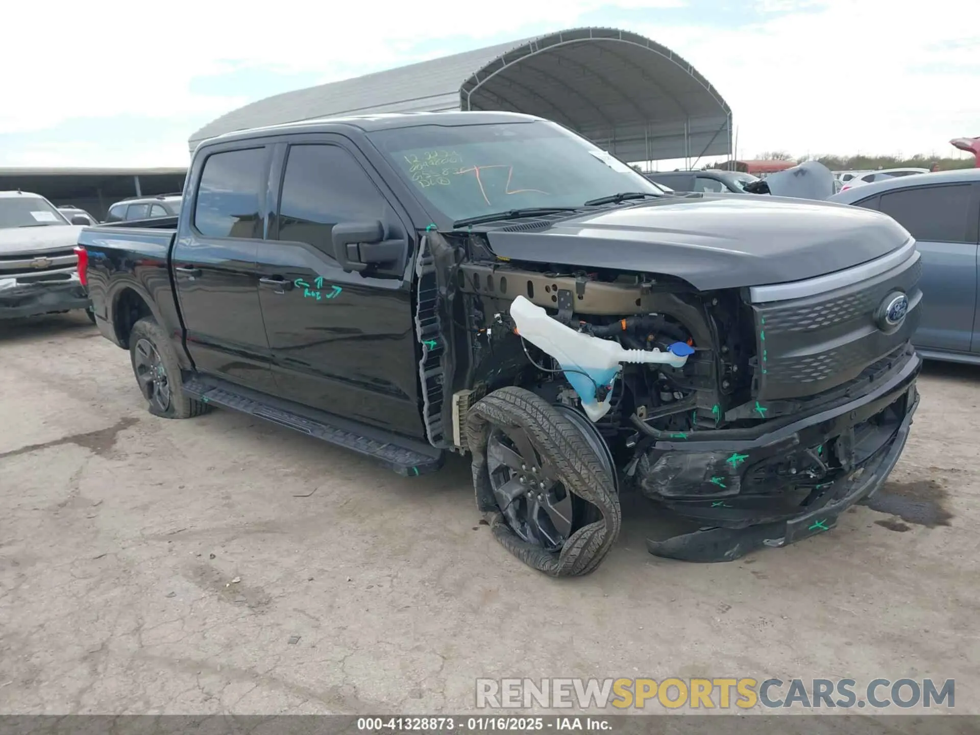 1 Photograph of a damaged car 1FTVW1ELXPWG55836 FORD F-150 LIGHTNING 2023