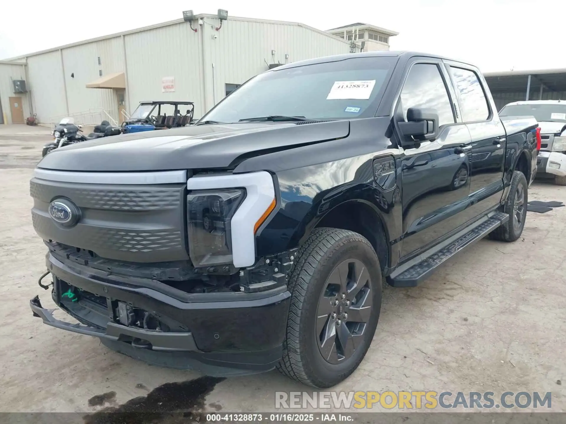 2 Photograph of a damaged car 1FTVW1ELXPWG55836 FORD F-150 LIGHTNING 2023
