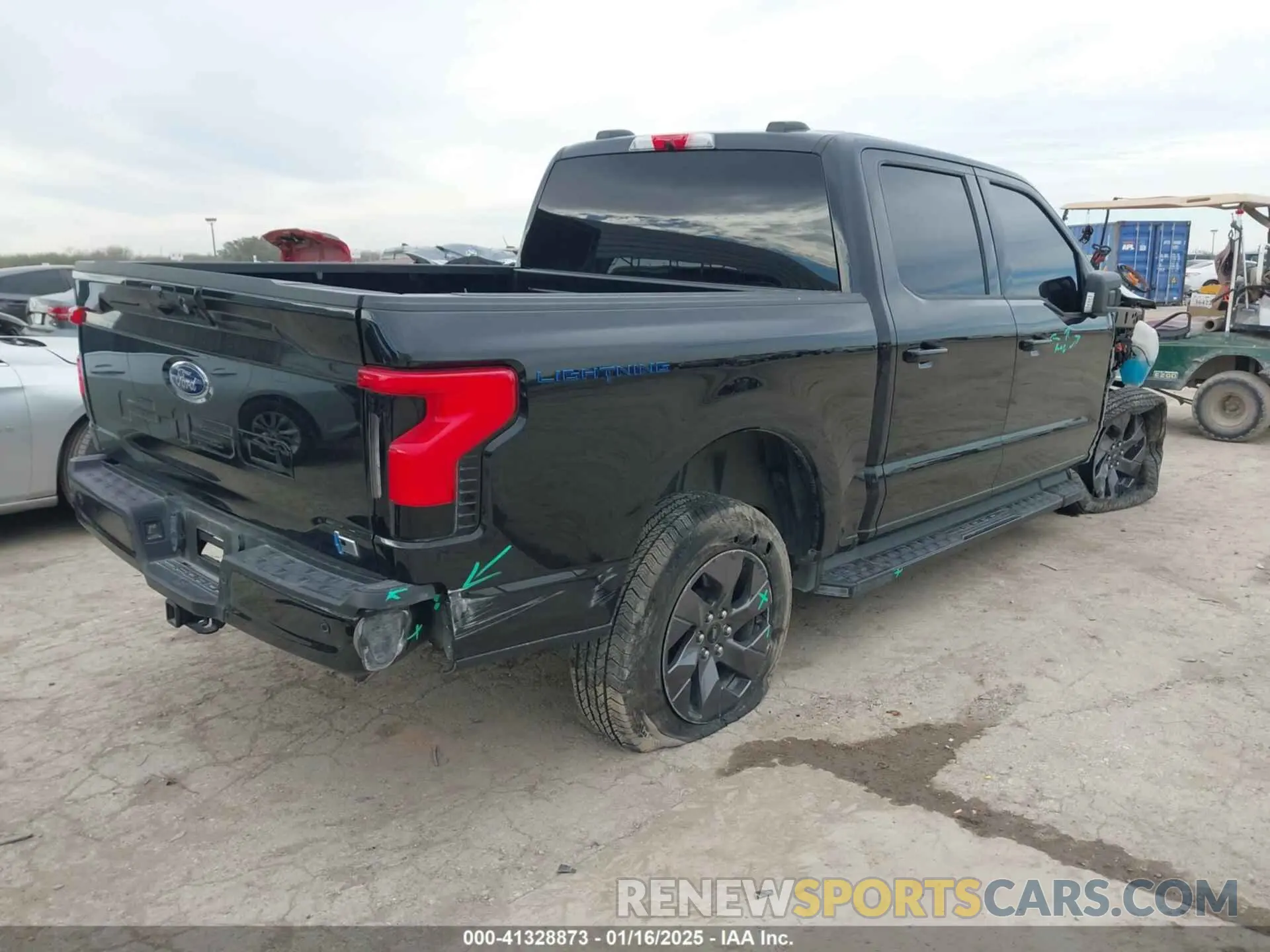 4 Photograph of a damaged car 1FTVW1ELXPWG55836 FORD F-150 LIGHTNING 2023