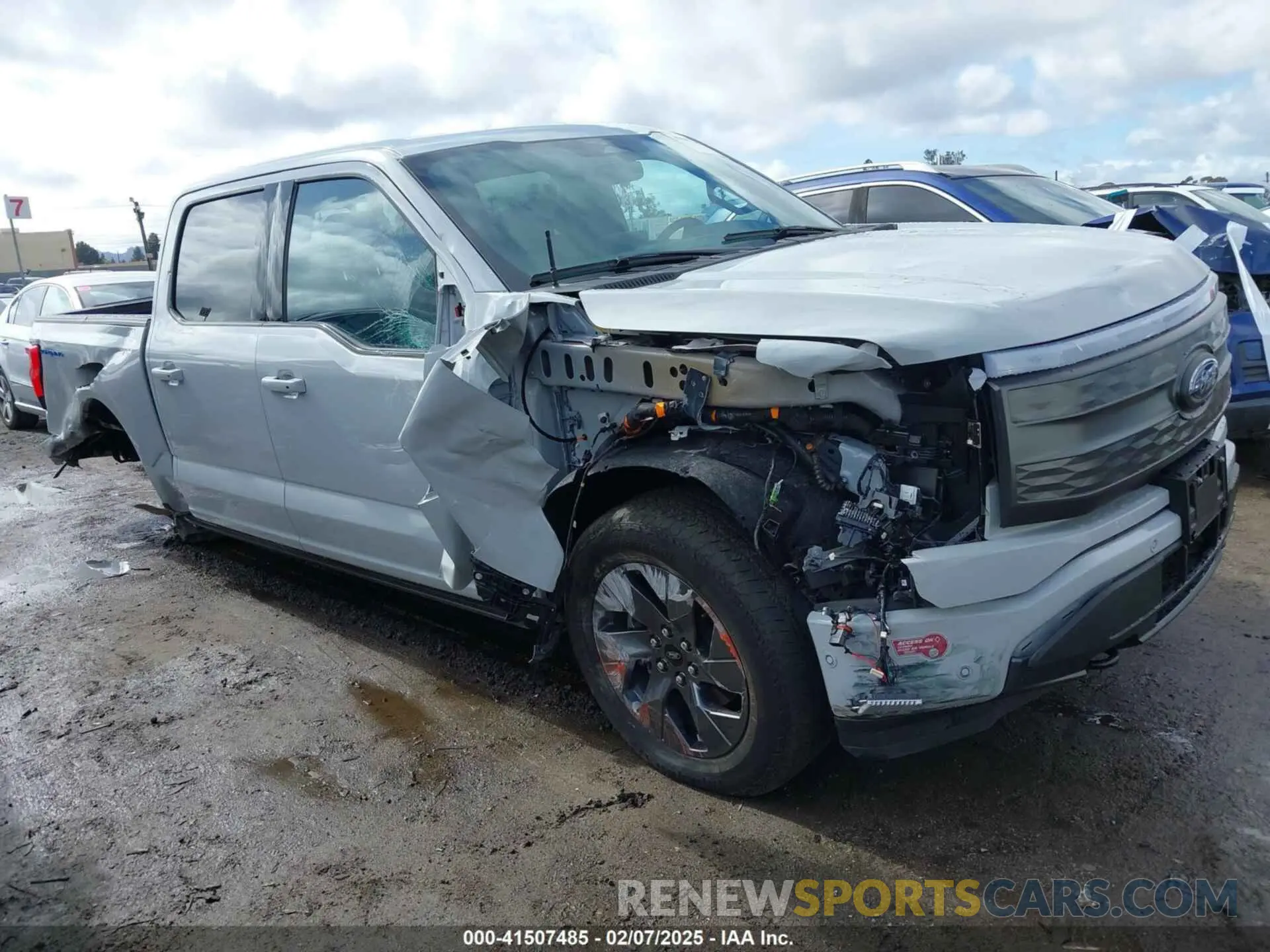 1 Фотография поврежденного автомобиля 1FTVW1EV3PWG60491 FORD F-150 LIGHTNING 2023