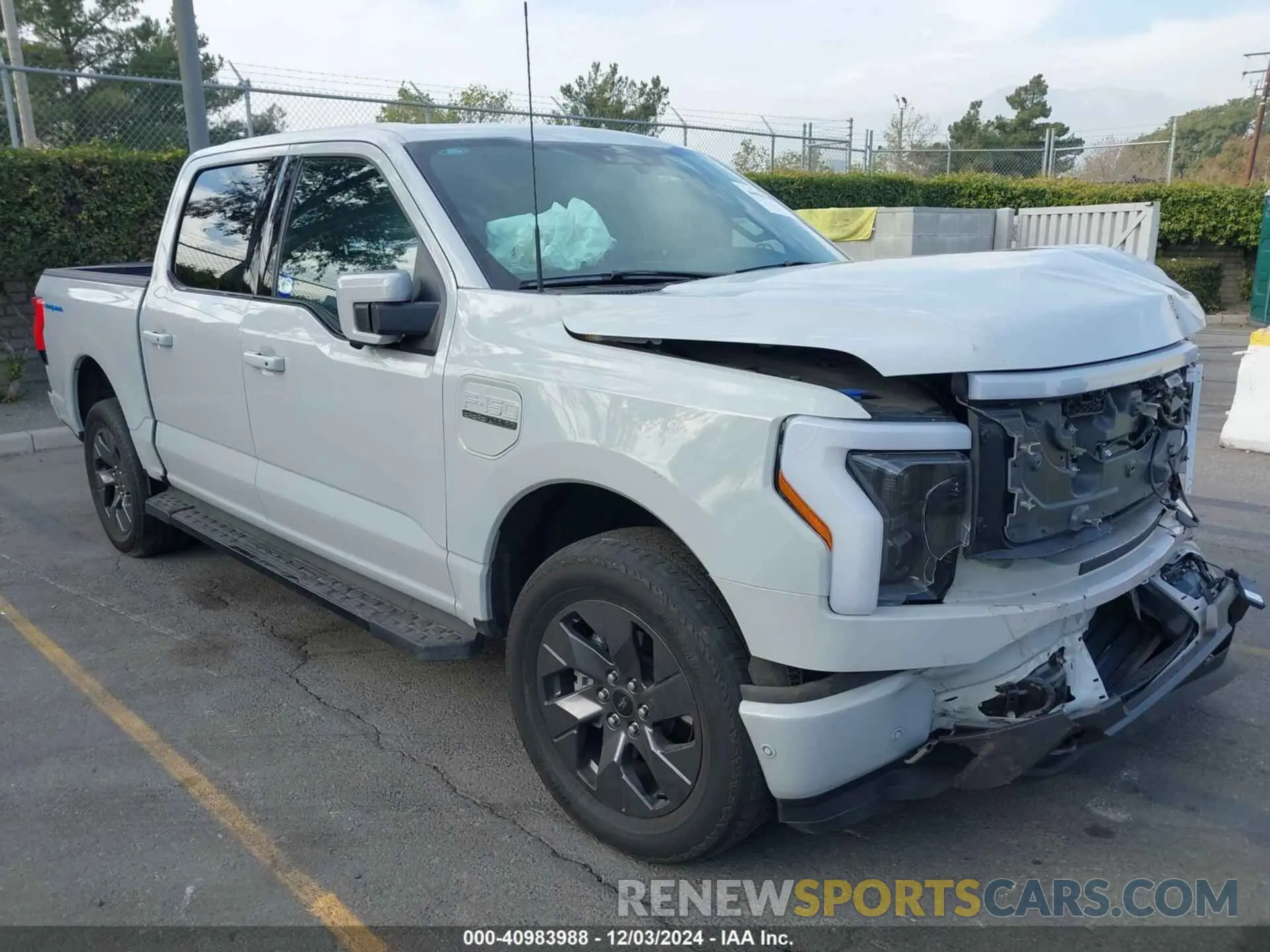 1 Photograph of a damaged car 1FTVW1EV6PWG10099 FORD F-150 LIGHTNING 2023
