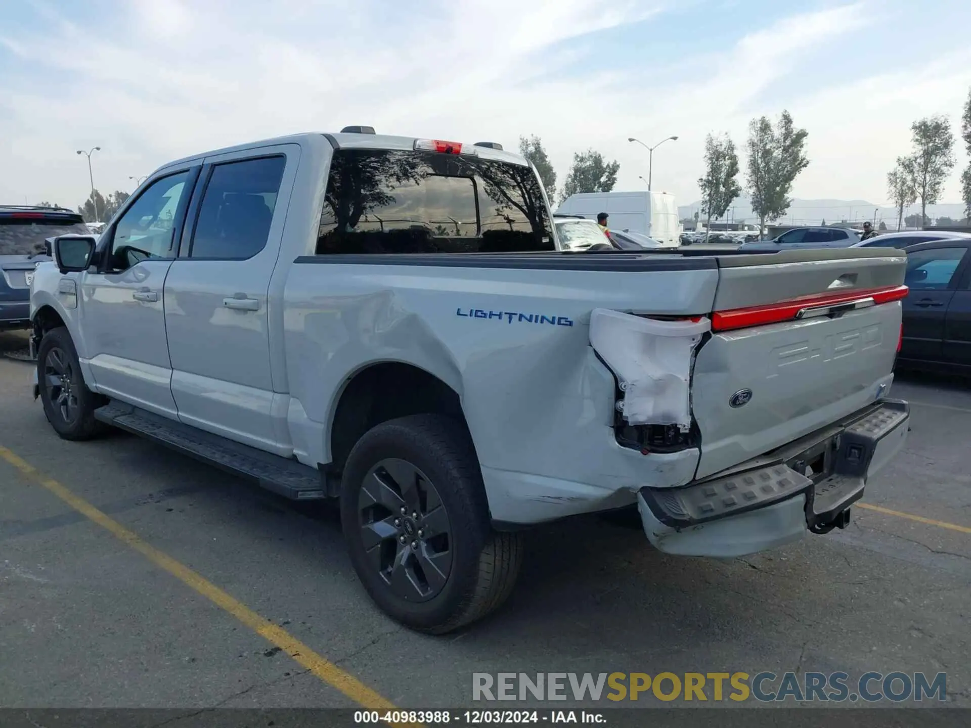 3 Photograph of a damaged car 1FTVW1EV6PWG10099 FORD F-150 LIGHTNING 2023