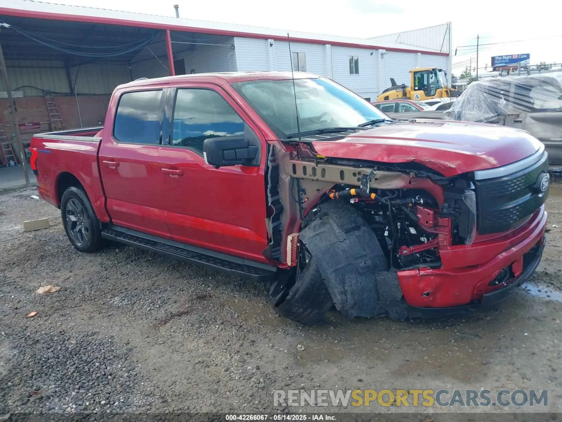 4 Фотография поврежденного автомобиля 1FT6W3L7XRWG02773 FORD F-150 LIGHTNING 2024