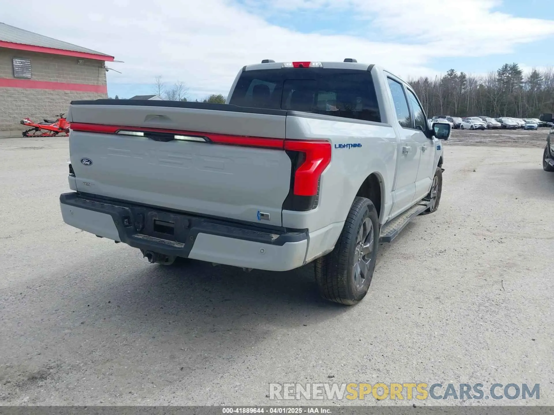 4 Фотография поврежденного автомобиля 1FT6W5L73RWG16719 FORD F-150 LIGHTNING 2024