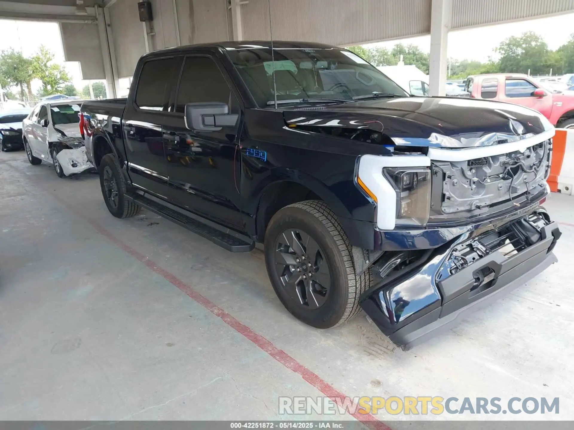 1 Photograph of a damaged car 1FTVW3LK9RWG08466 FORD F-150 LIGHTNING 2024