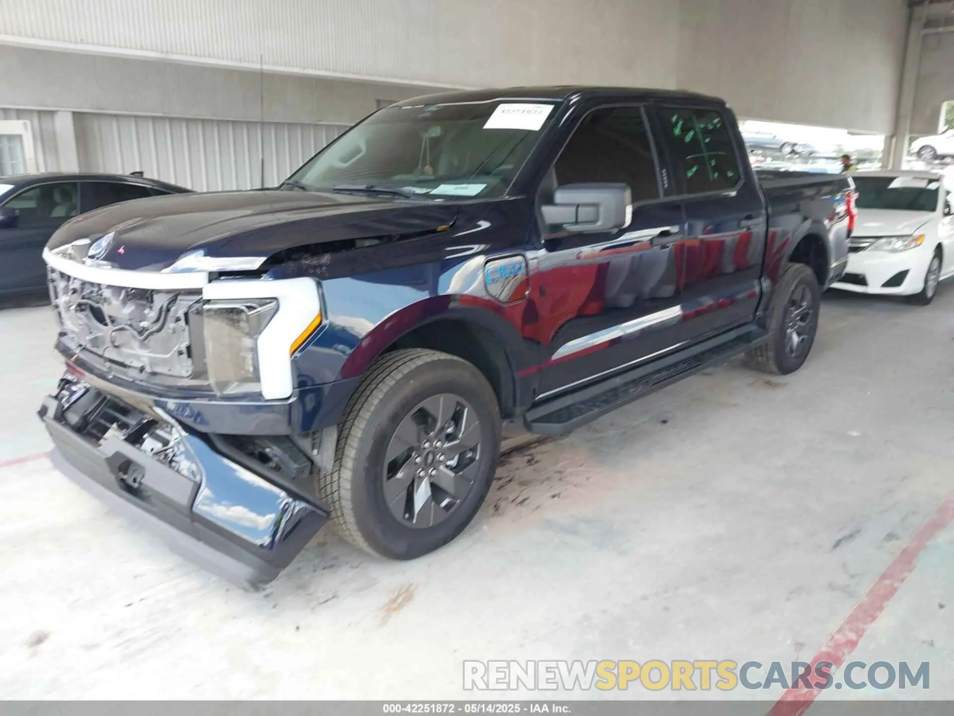 2 Photograph of a damaged car 1FTVW3LK9RWG08466 FORD F-150 LIGHTNING 2024
