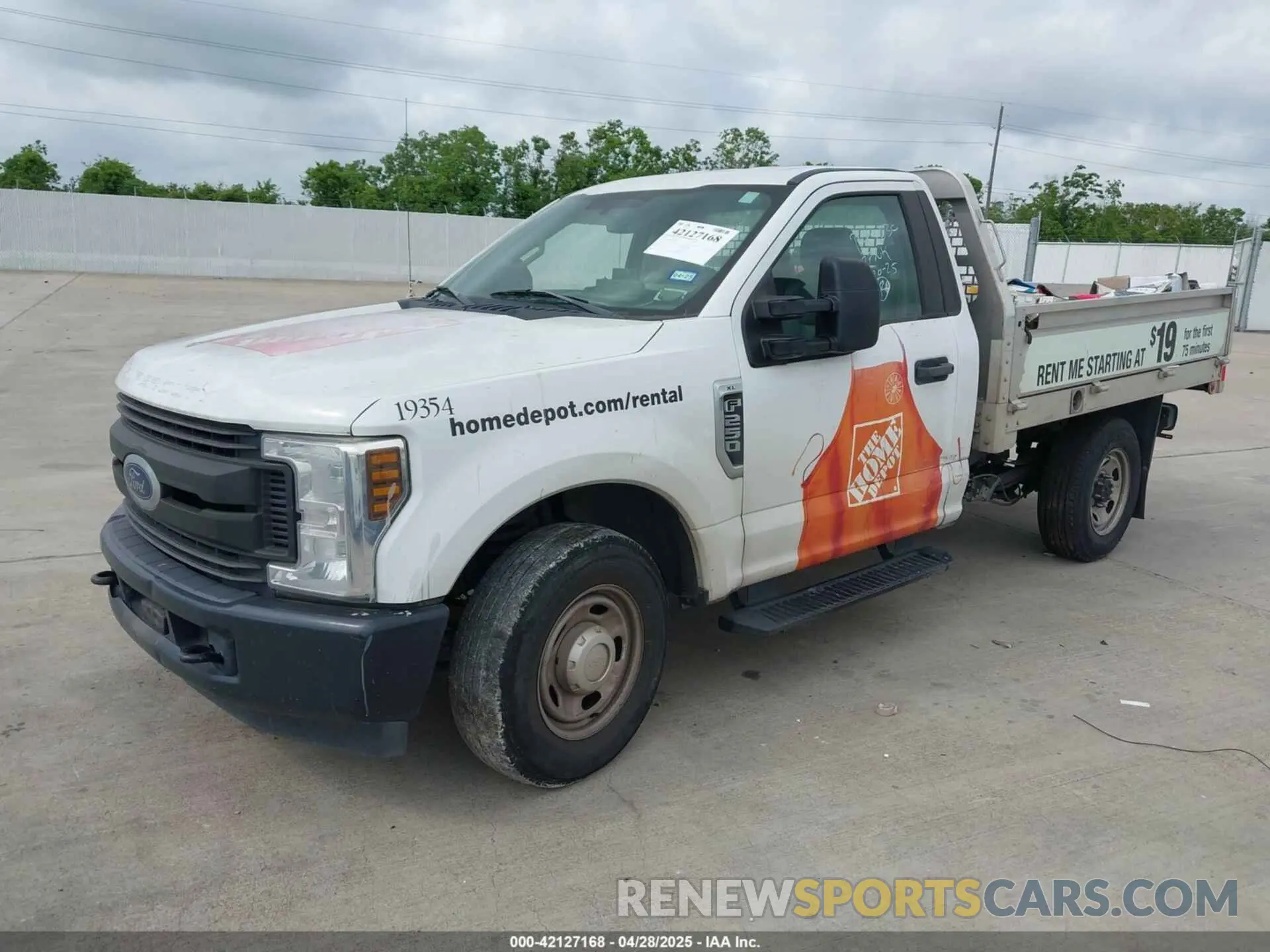 2 Photograph of a damaged car 1FDBF2A69KED44630 FORD F-250 2019