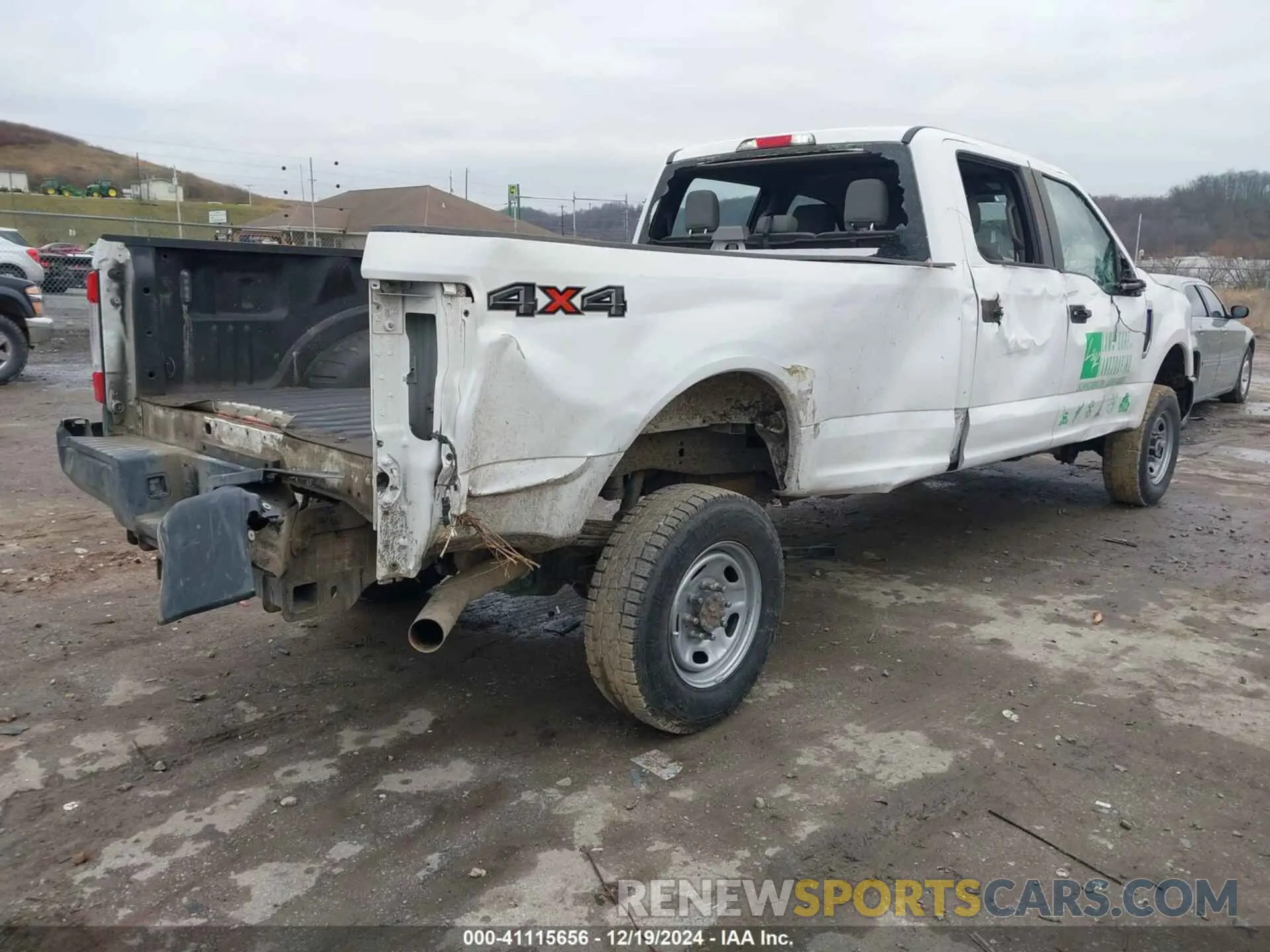 4 Фотография поврежденного автомобиля 1FT7W2B60KEE72179 FORD F-250 2019