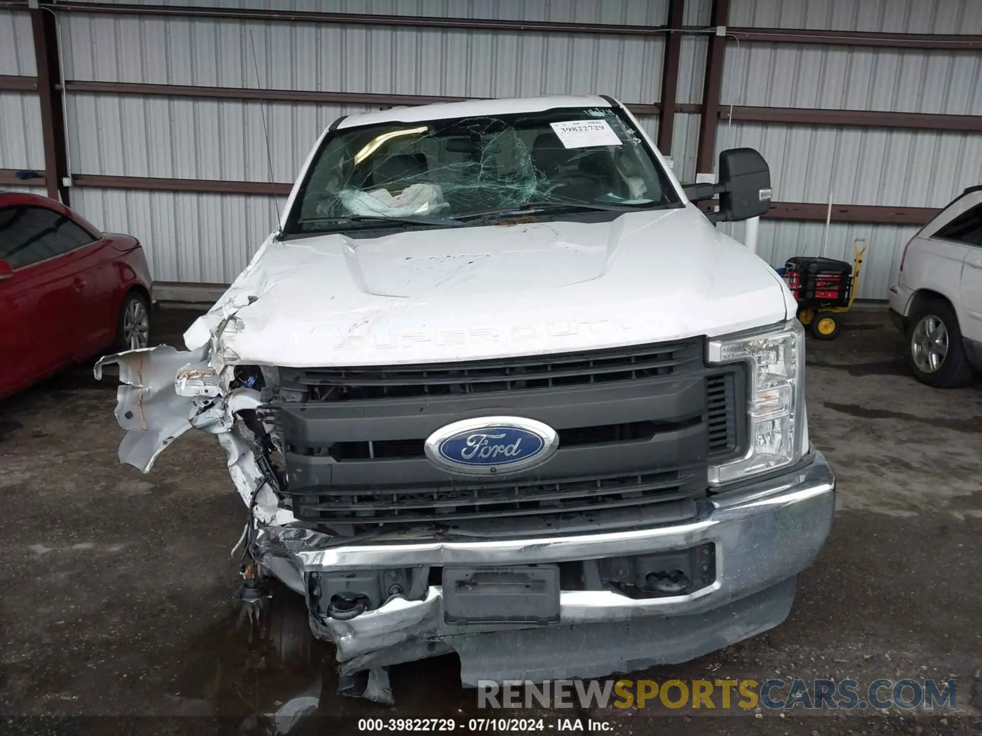 13 Фотография поврежденного автомобиля 1FT7W2B60KEF58902 FORD F-250 2019