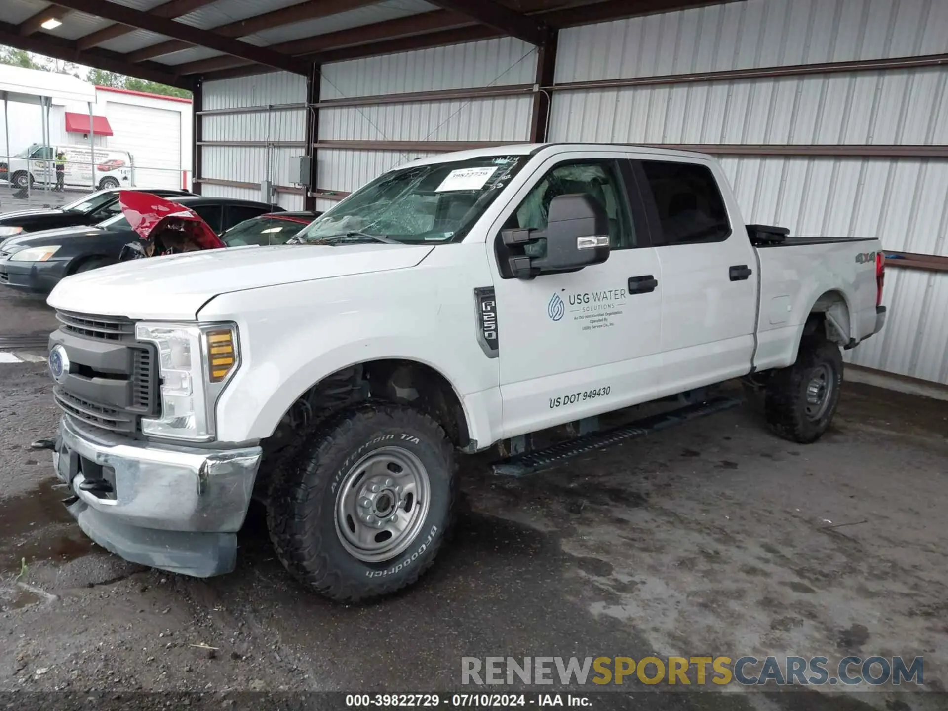 2 Фотография поврежденного автомобиля 1FT7W2B60KEF58902 FORD F-250 2019
