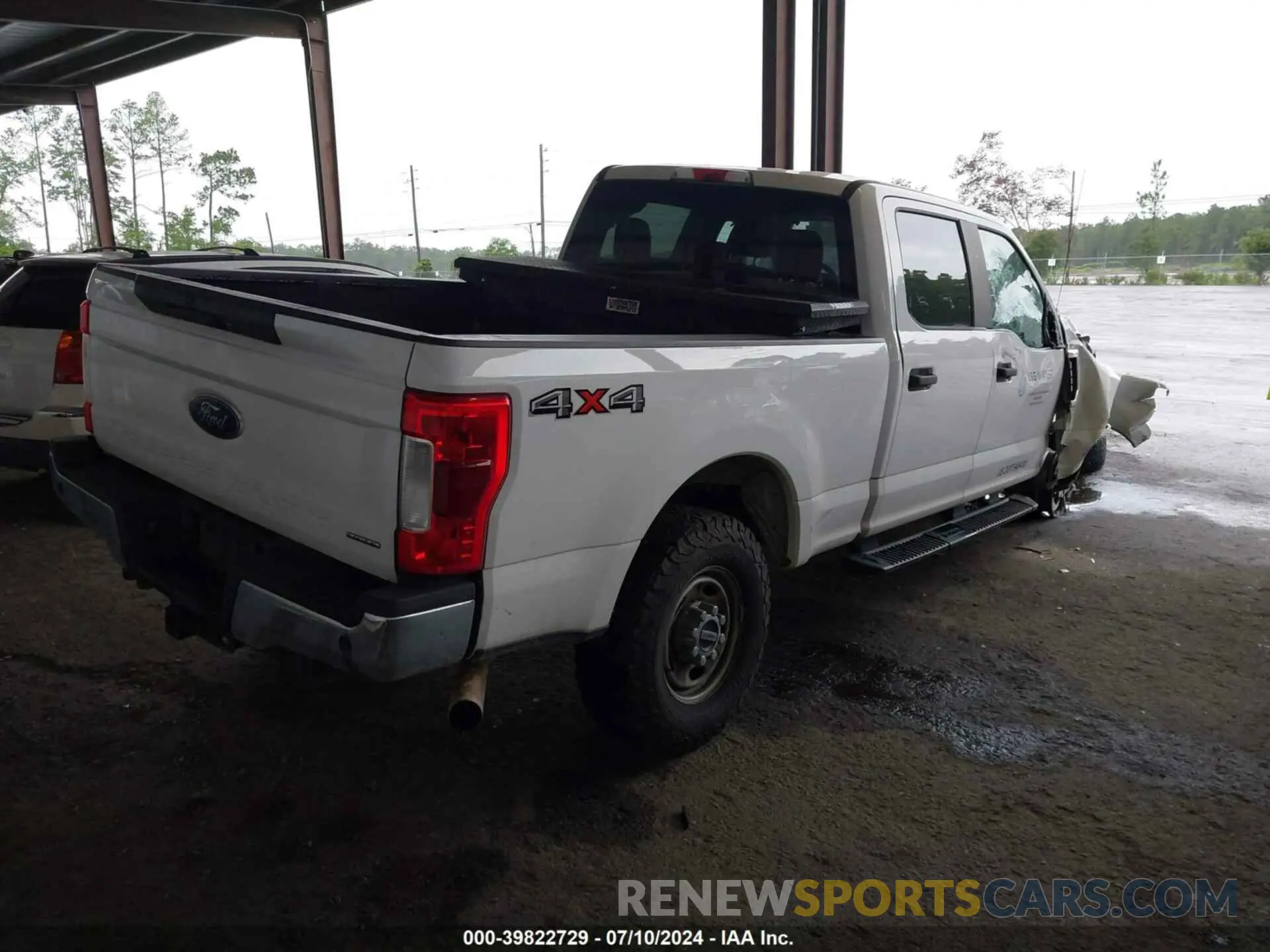4 Фотография поврежденного автомобиля 1FT7W2B60KEF58902 FORD F-250 2019