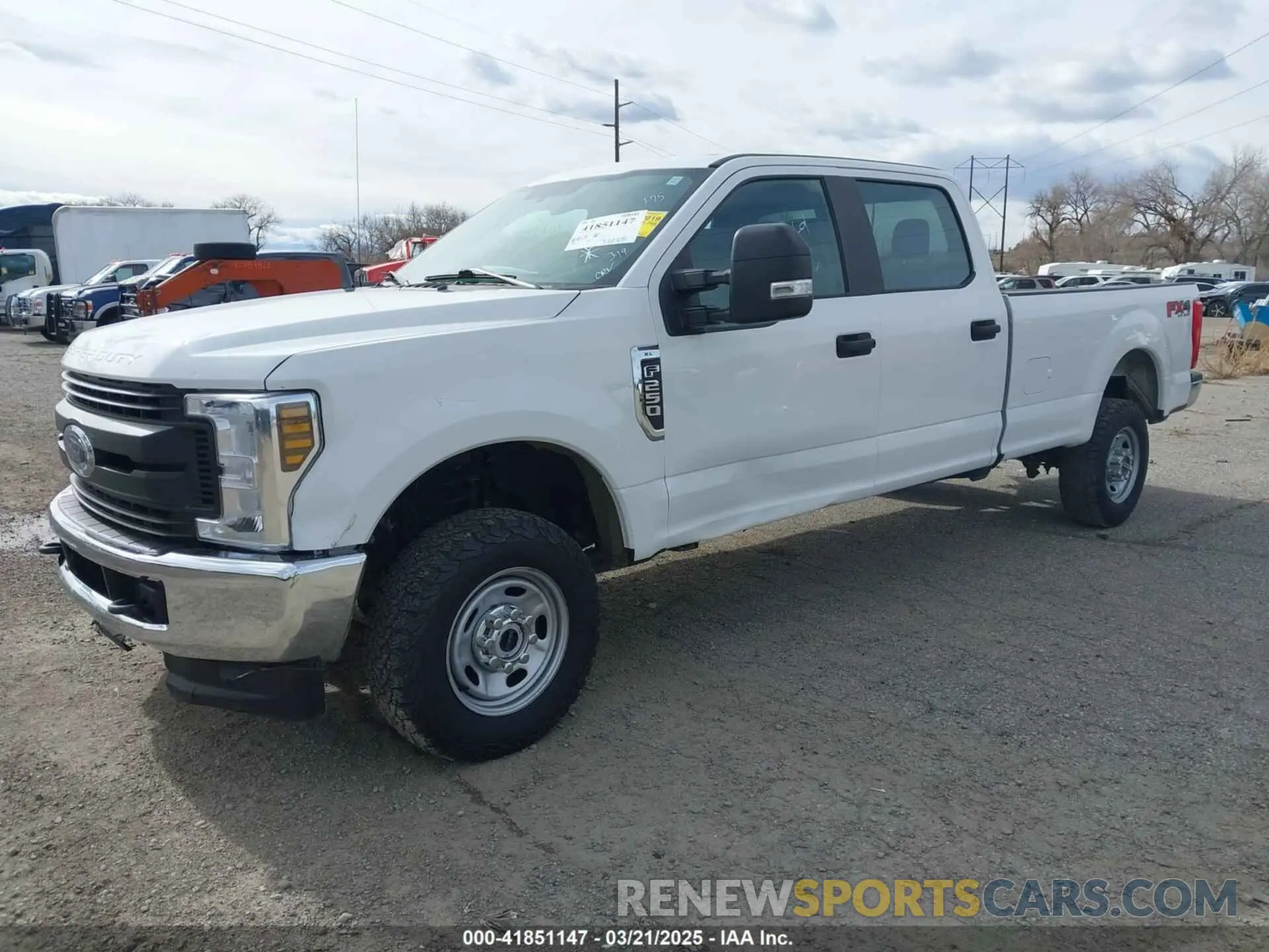 2 Photograph of a damaged car 1FT7W2B60KEF78955 FORD F-250 2019