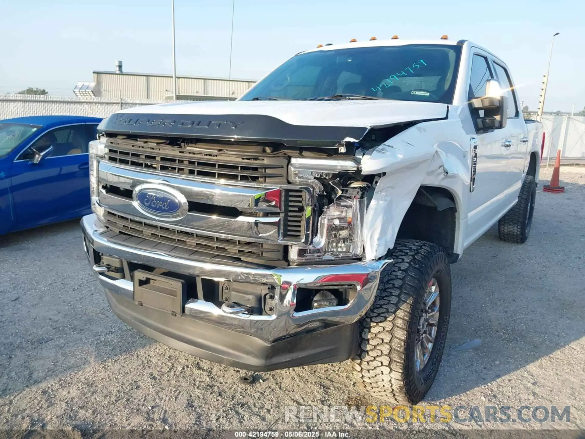 6 Фотография поврежденного автомобиля 1FT7W2B60KEG82426 FORD F-250 2019