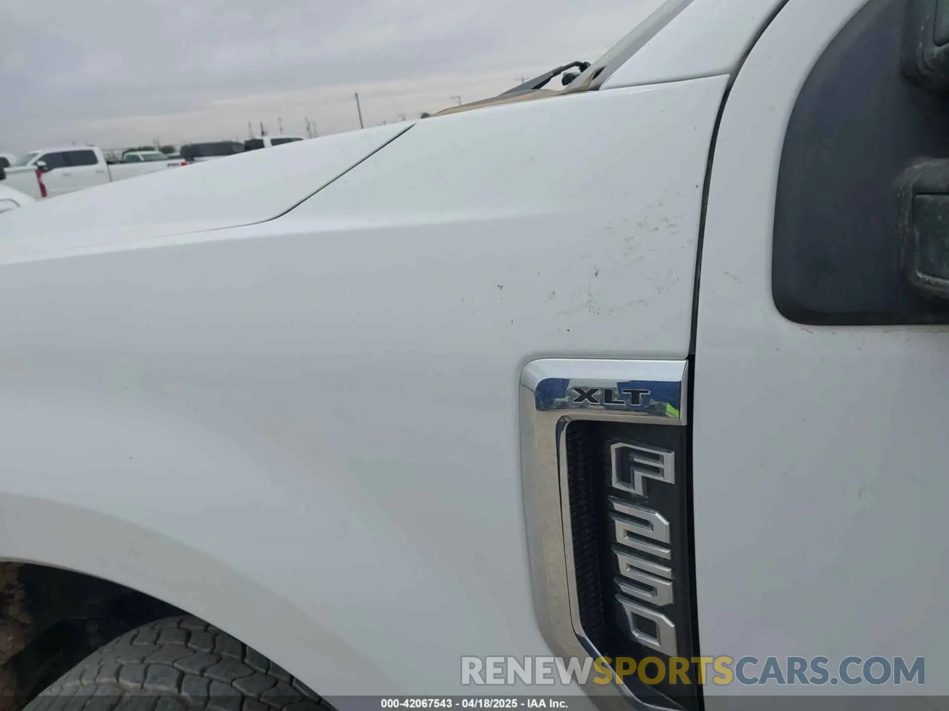 6 Фотография поврежденного автомобиля 1FT7W2B61KED84841 FORD F-250 2019