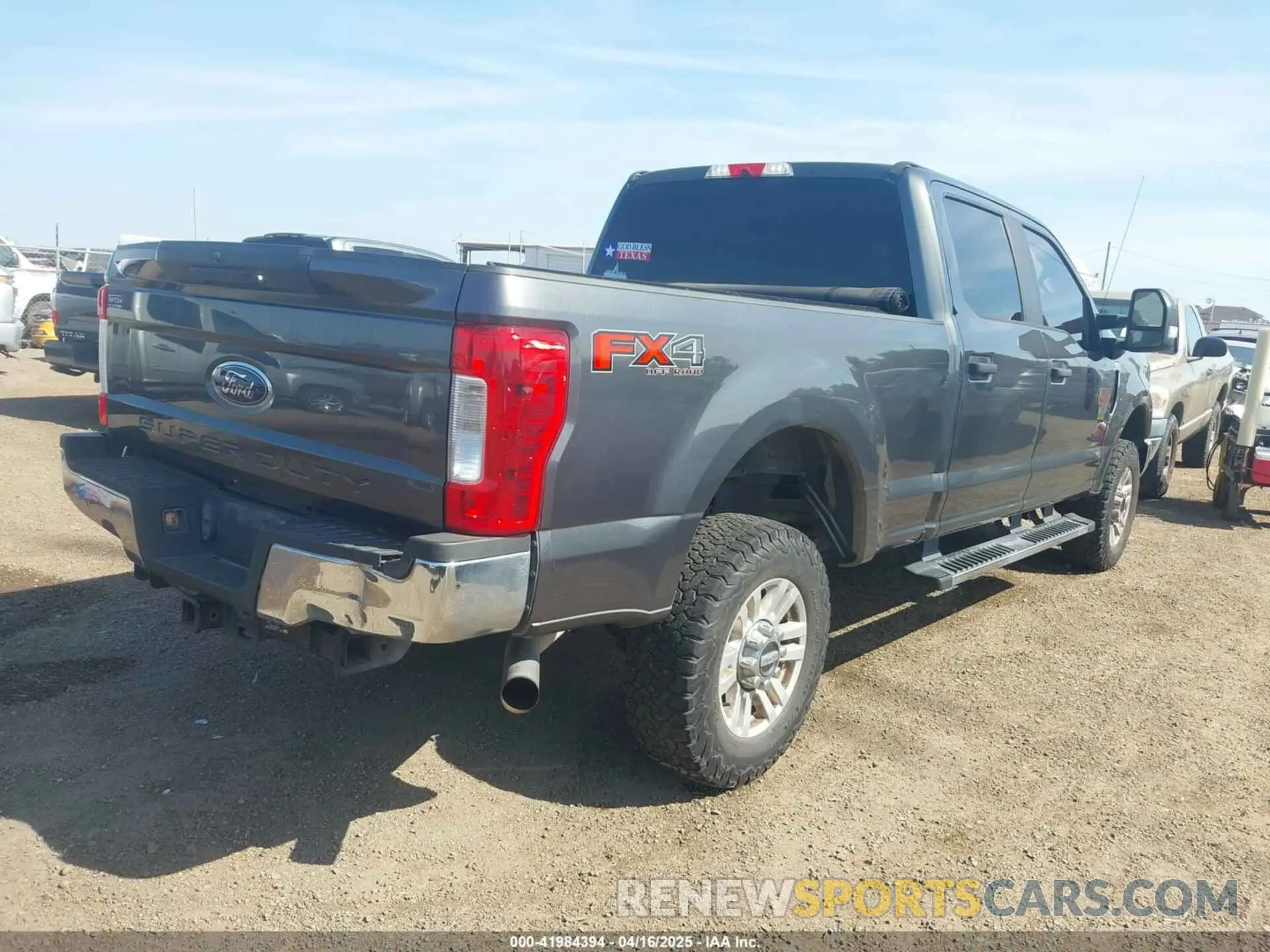 4 Фотография поврежденного автомобиля 1FT7W2B64KED36265 FORD F-250 2019