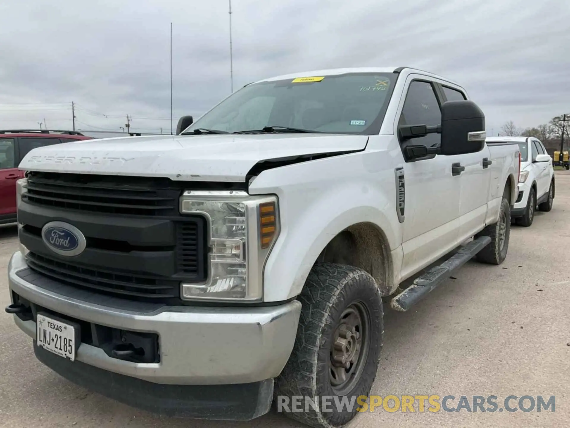 8 Фотография поврежденного автомобиля 1FT7W2B65KEC34294 FORD F-250 2019
