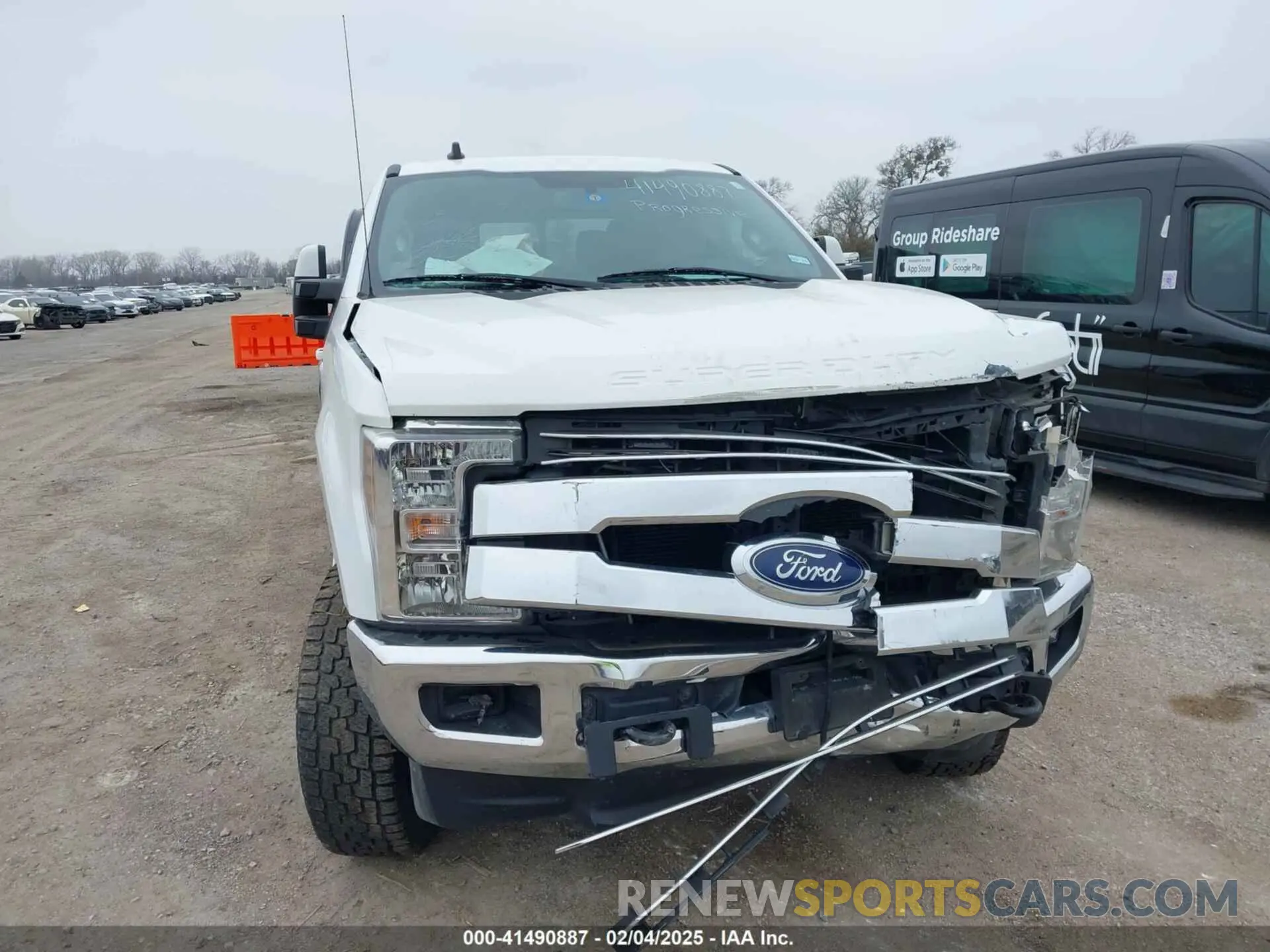 6 Фотография поврежденного автомобиля 1FT7W2B6XKEC60227 FORD F-250 2019