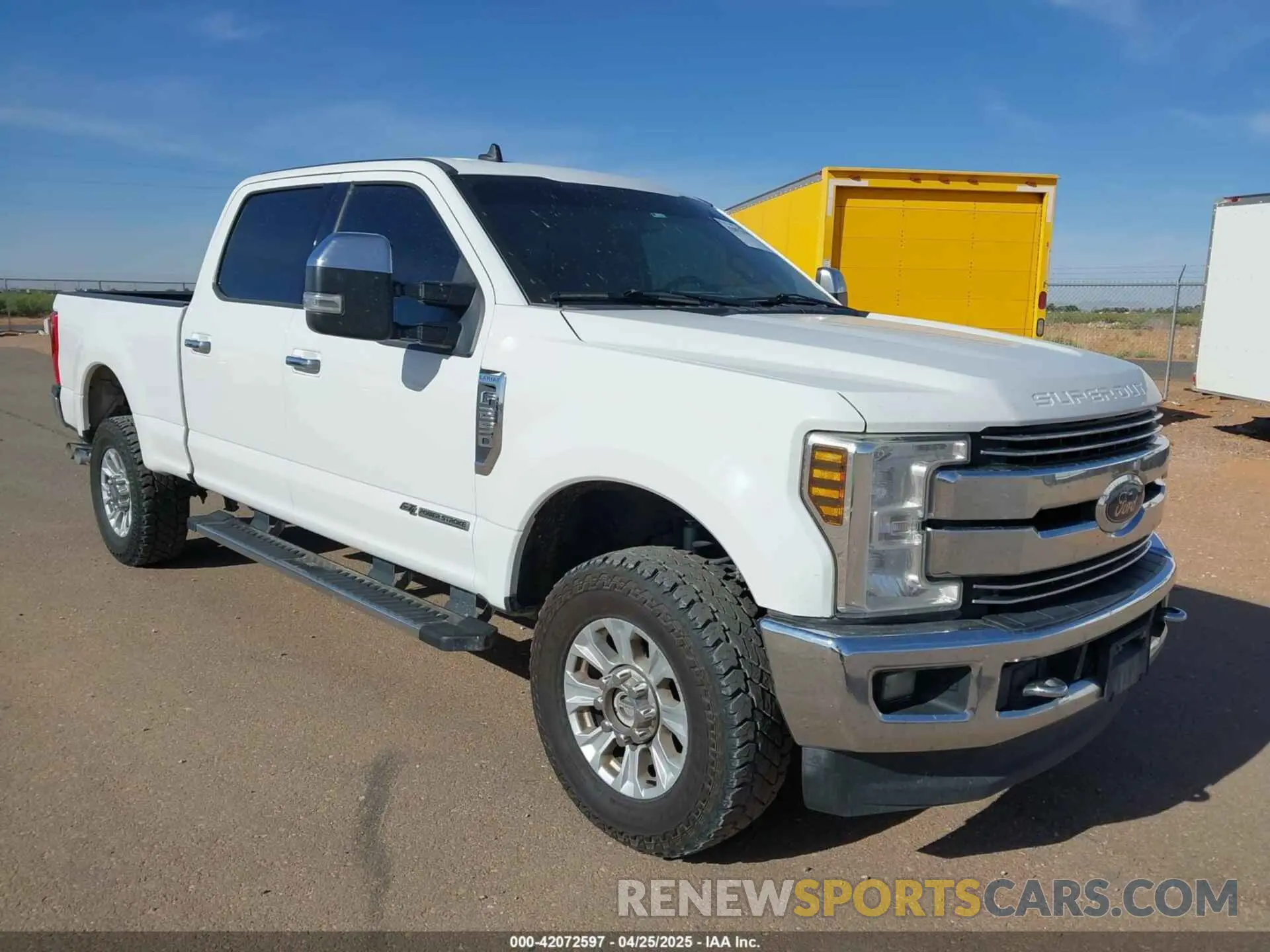 1 Photograph of a damaged car 1FT7W2BT0KED54168 FORD F-250 2019