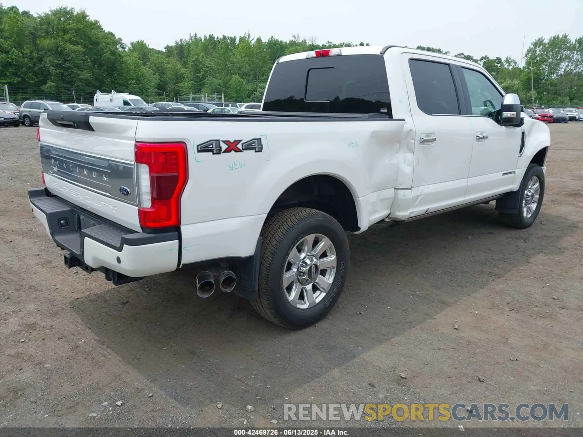 4 Фотография поврежденного автомобиля 1FT7W2BT2KED20295 FORD F-250 2019