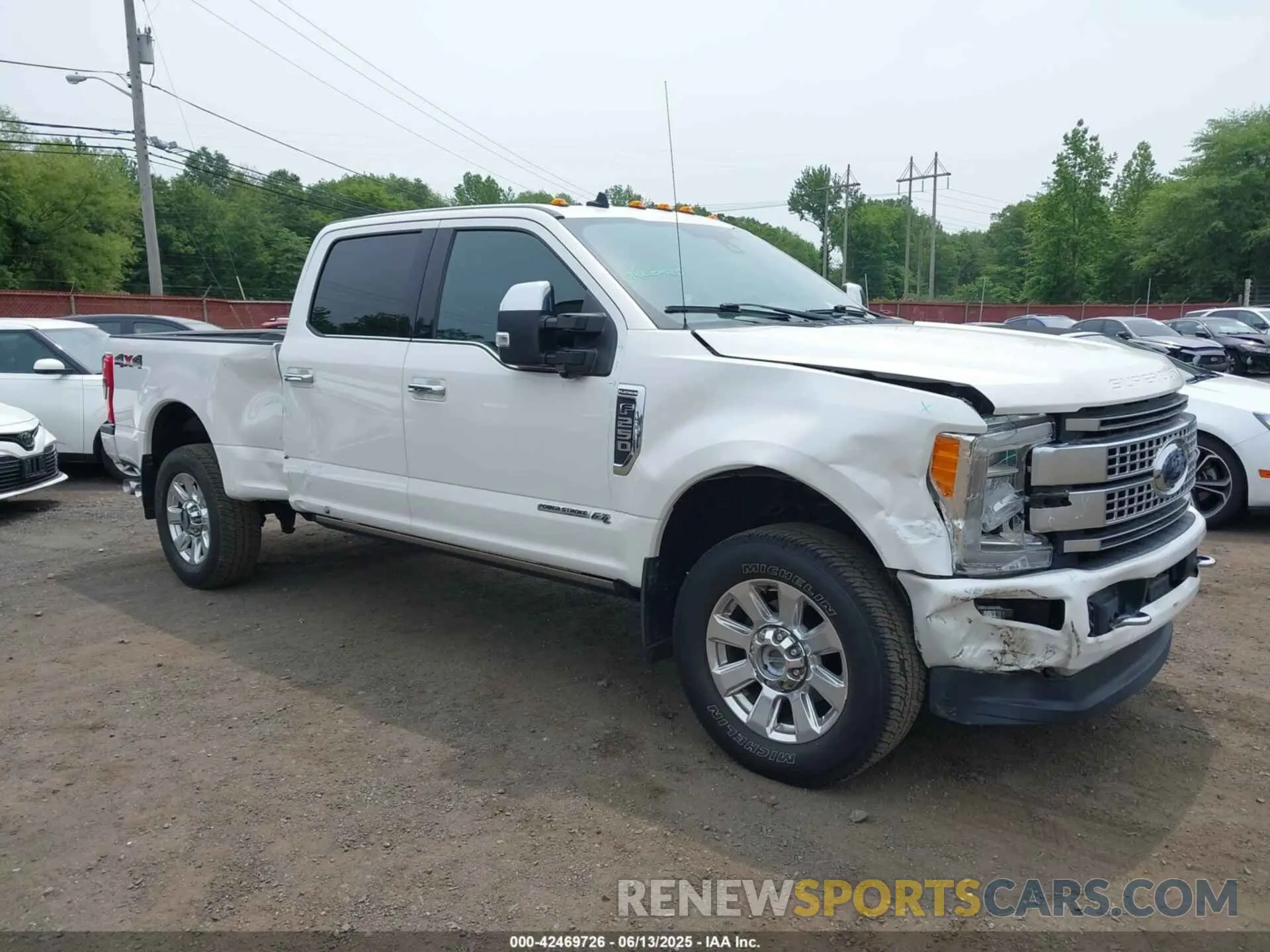 6 Фотография поврежденного автомобиля 1FT7W2BT2KED20295 FORD F-250 2019