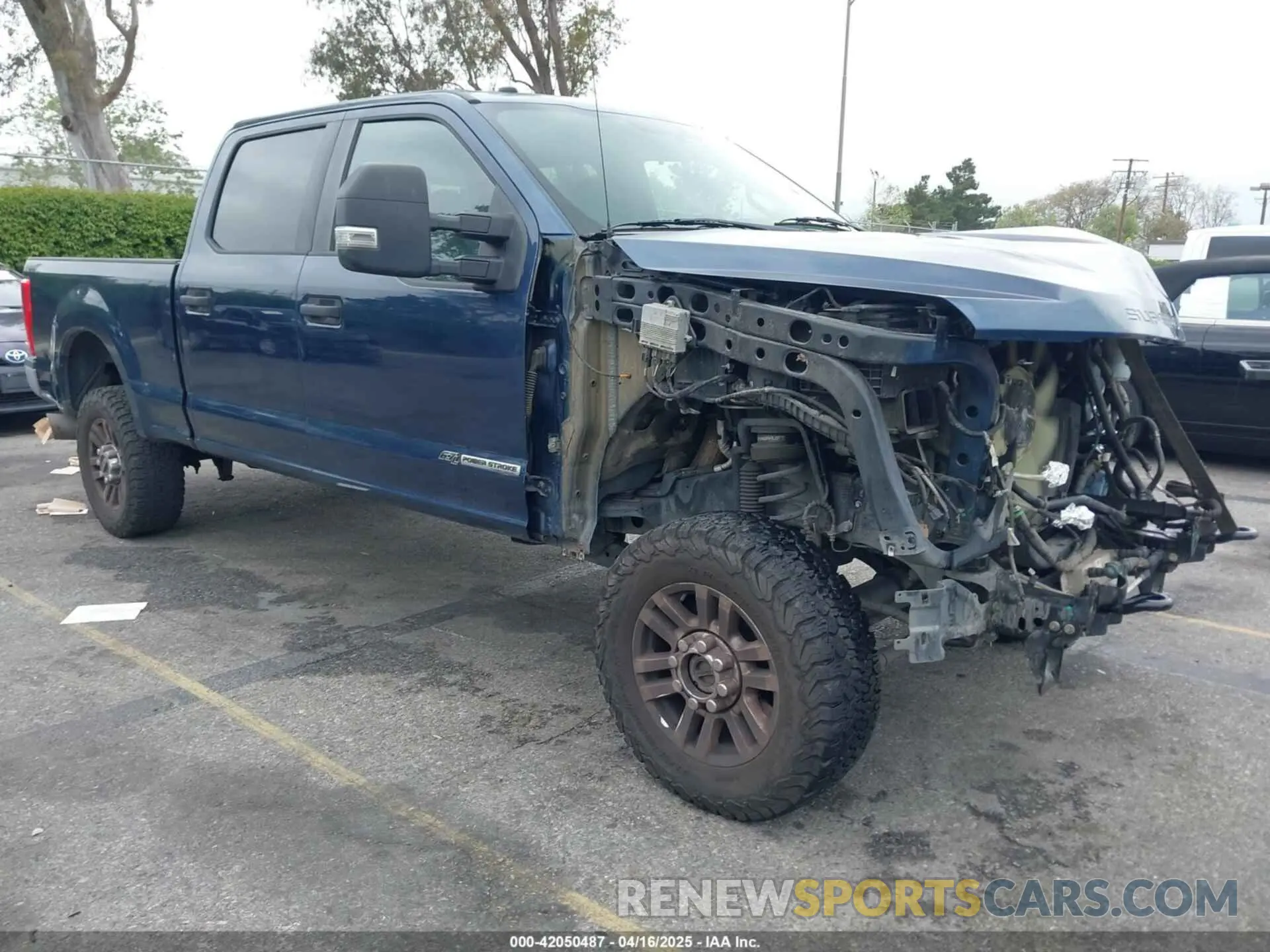 1 Фотография поврежденного автомобиля 1FT7W2BT2KEE58404 FORD F-250 2019