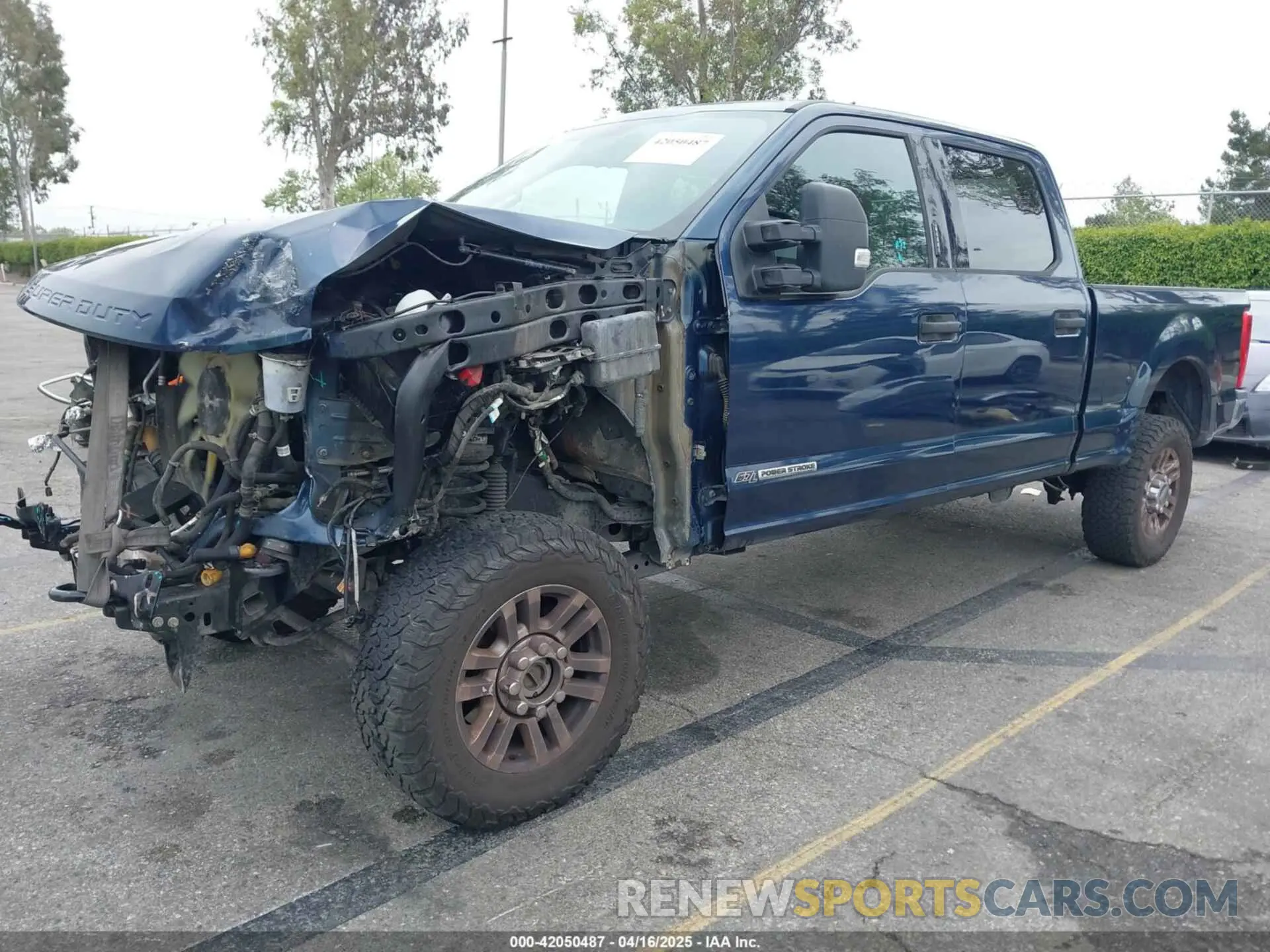 2 Фотография поврежденного автомобиля 1FT7W2BT2KEE58404 FORD F-250 2019