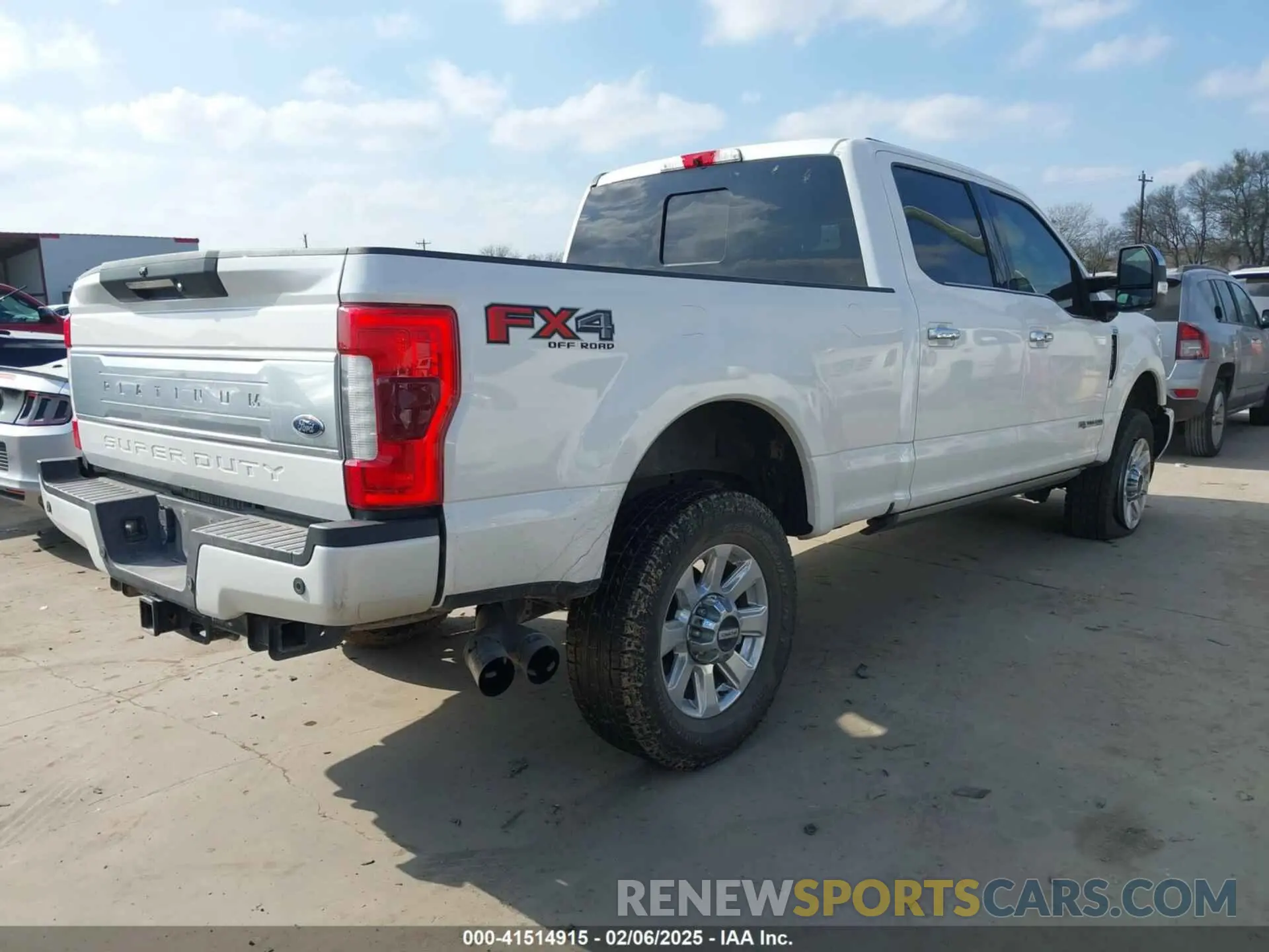 4 Фотография поврежденного автомобиля 1FT7W2BT3KEC05382 FORD F-250 2019