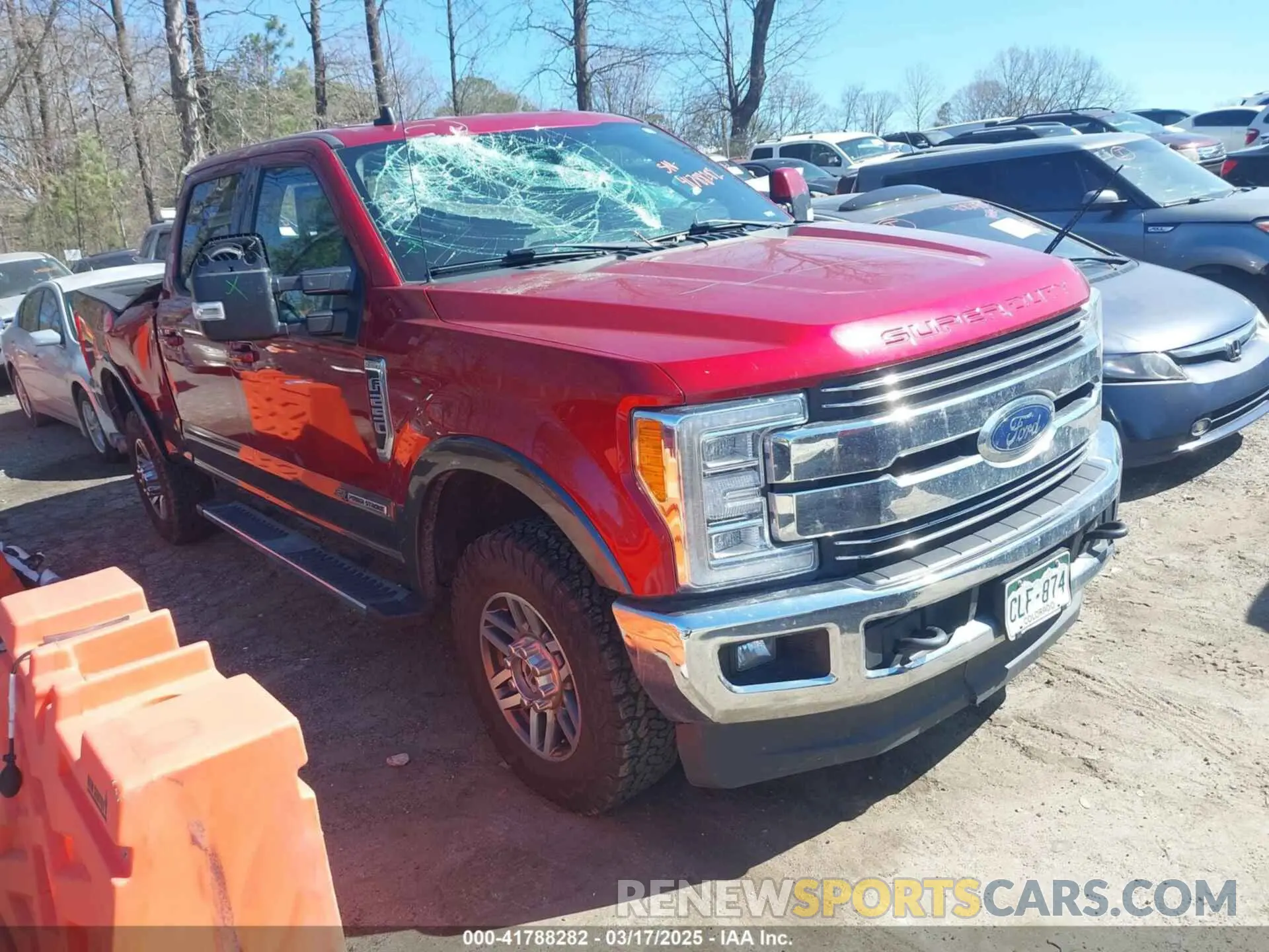 1 Фотография поврежденного автомобиля 1FT7W2BT5KEC23656 FORD F-250 2019