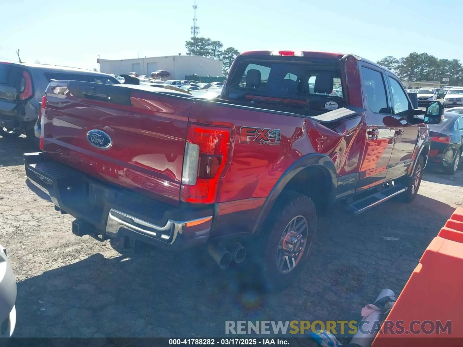 4 Фотография поврежденного автомобиля 1FT7W2BT5KEC23656 FORD F-250 2019